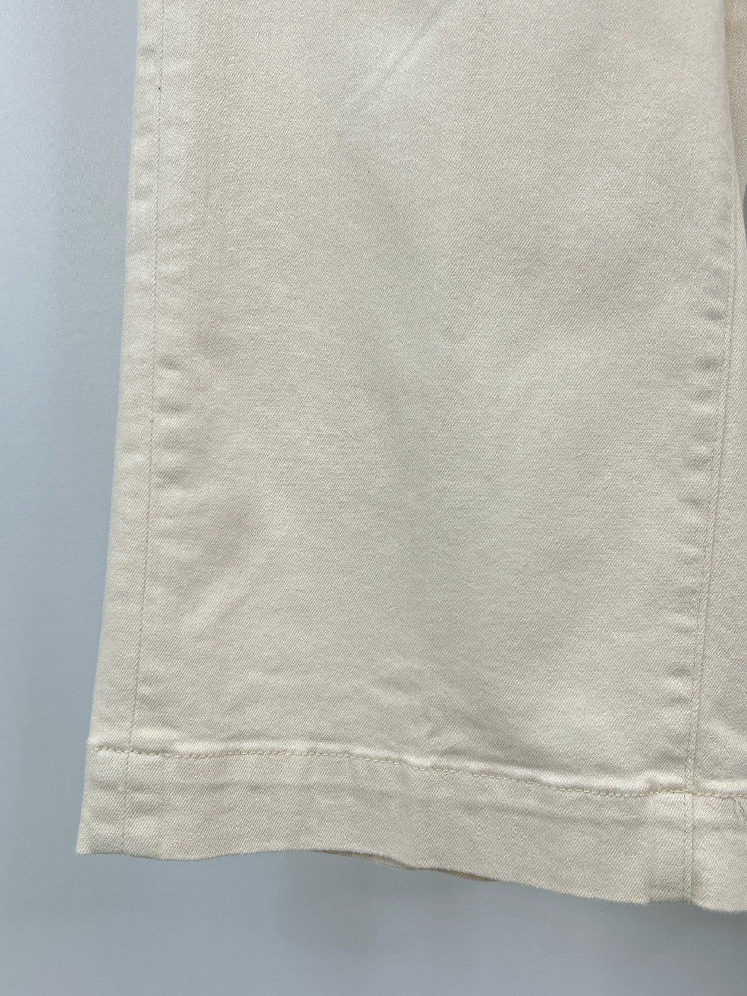 CHICO'S Size 14R CREAM DENIM Women jeans