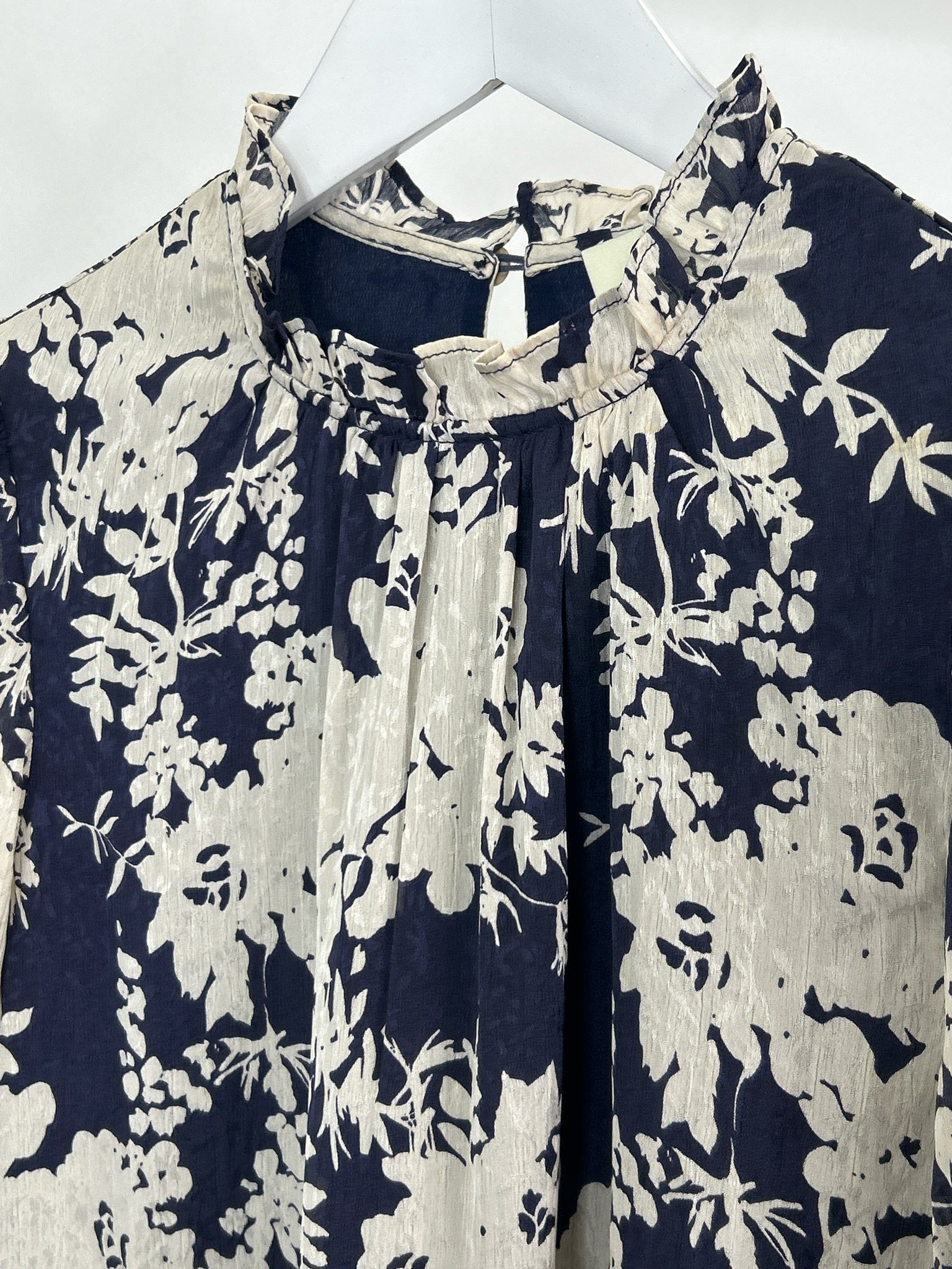 PINCH Size M Navy Print Women Dress