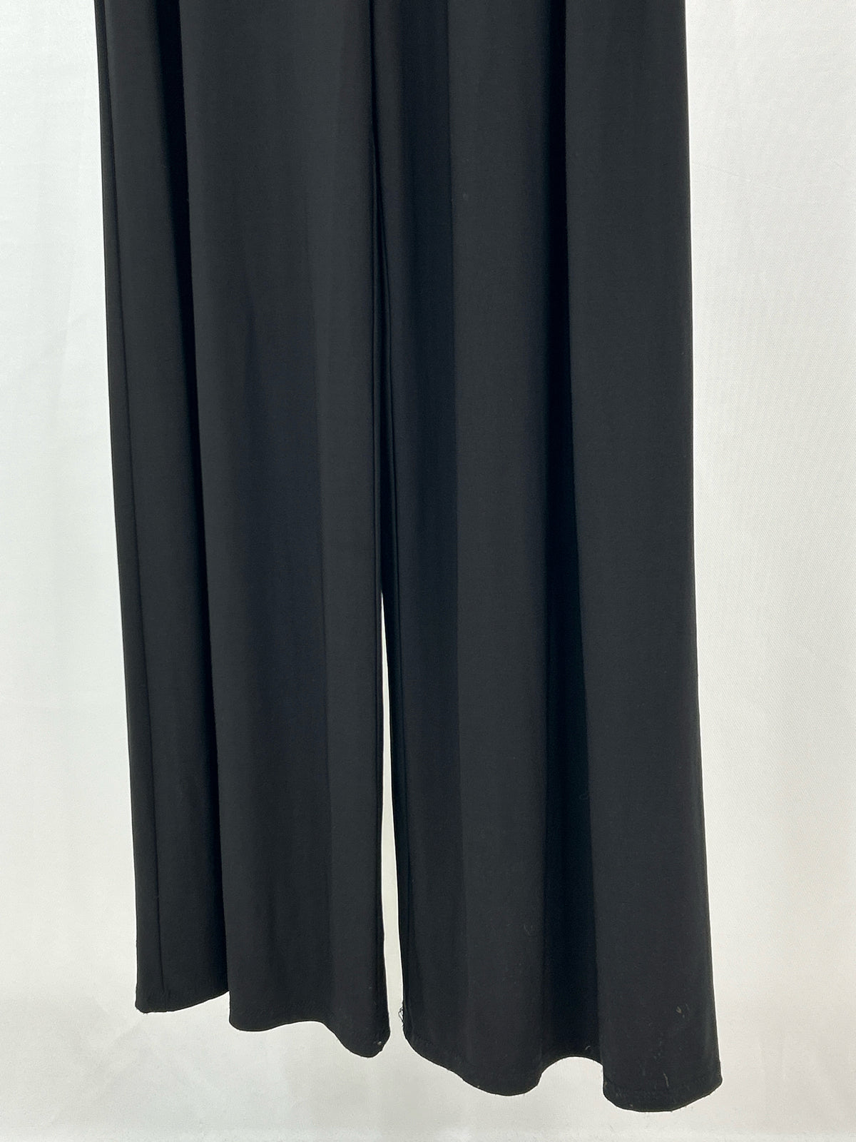 R & M RICHARDS Size 14 Black & Silver Women Jumpsuit
