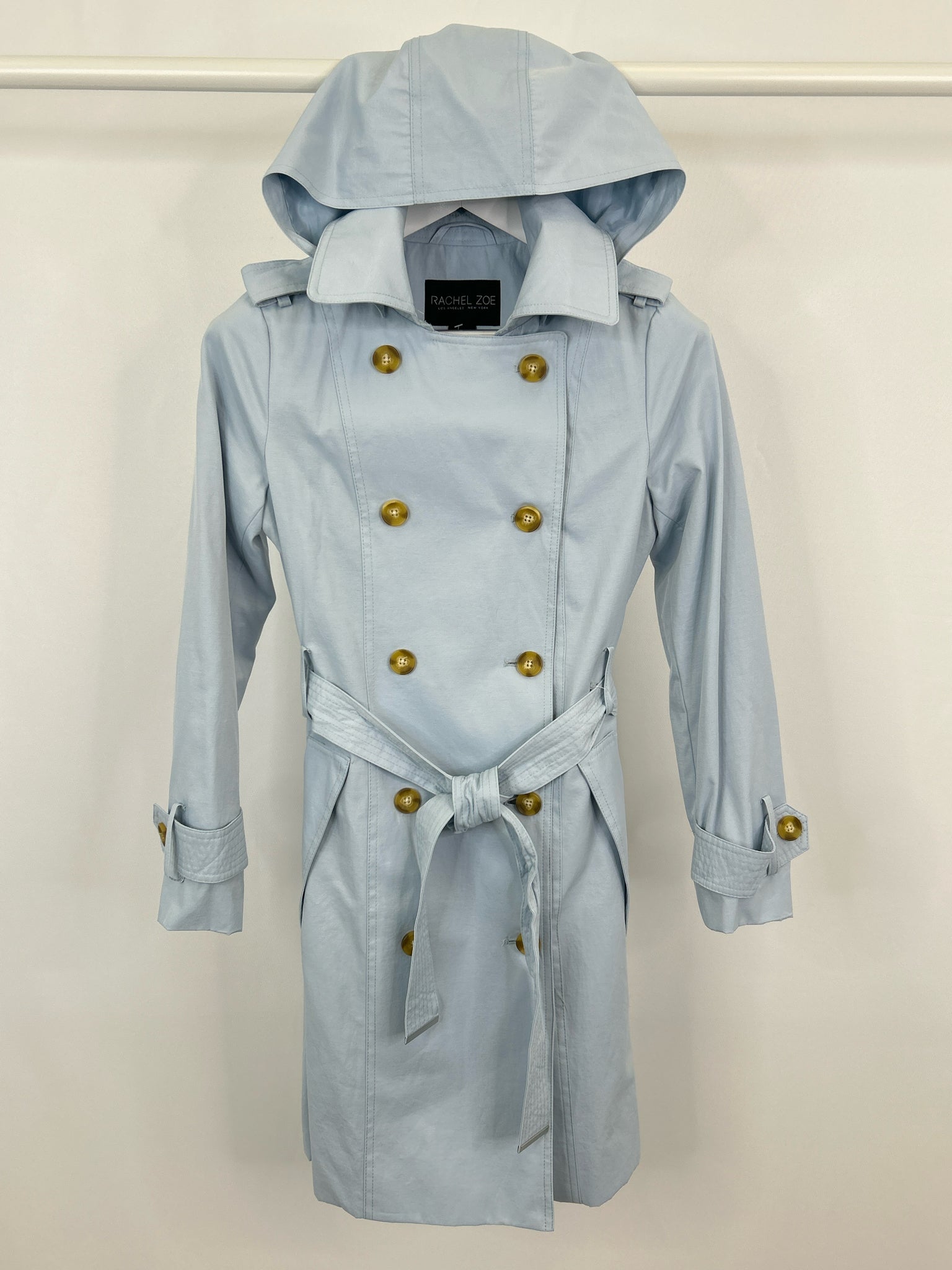 RACHEL ZOE Size XS light blue Women Coat