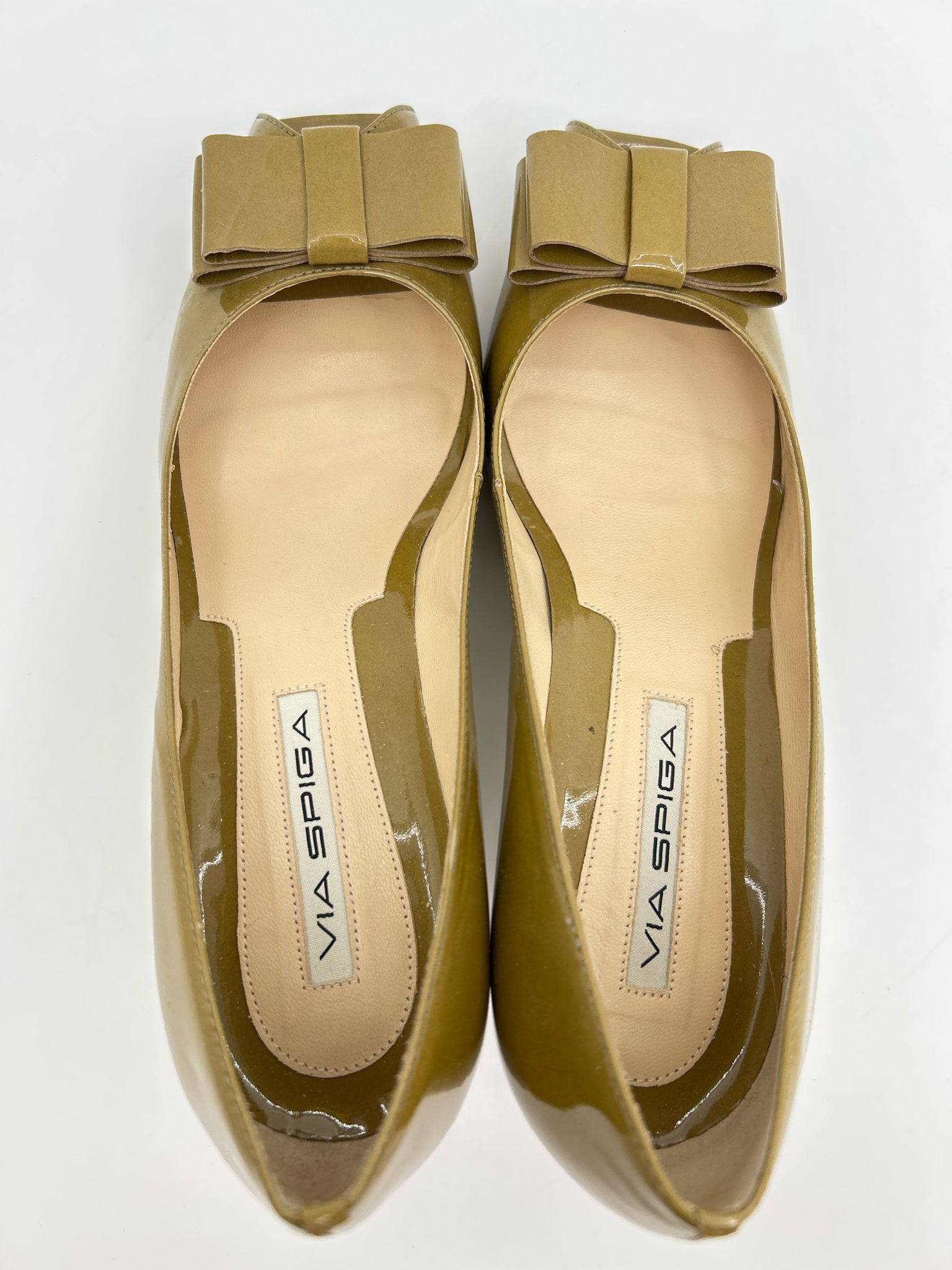 VIA SPIGA Size 8M Taupe Women Pumps