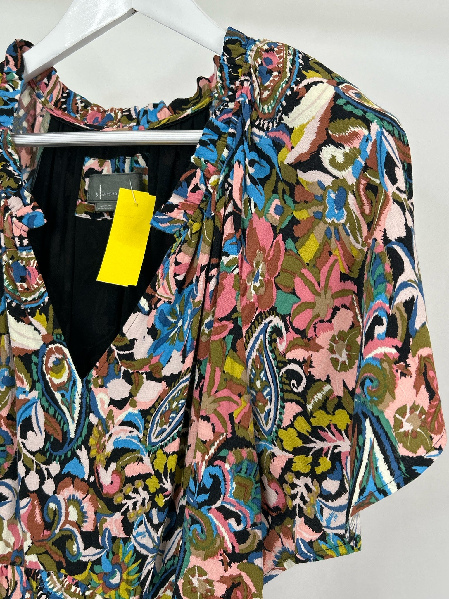 BY ANTHROPOLGIE Size L Multi-Color Women Dress
