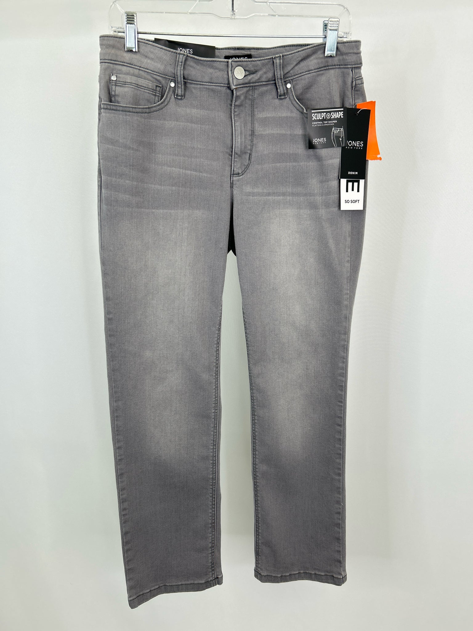 JONES NEW YORK Size 8P Gray Women jeans