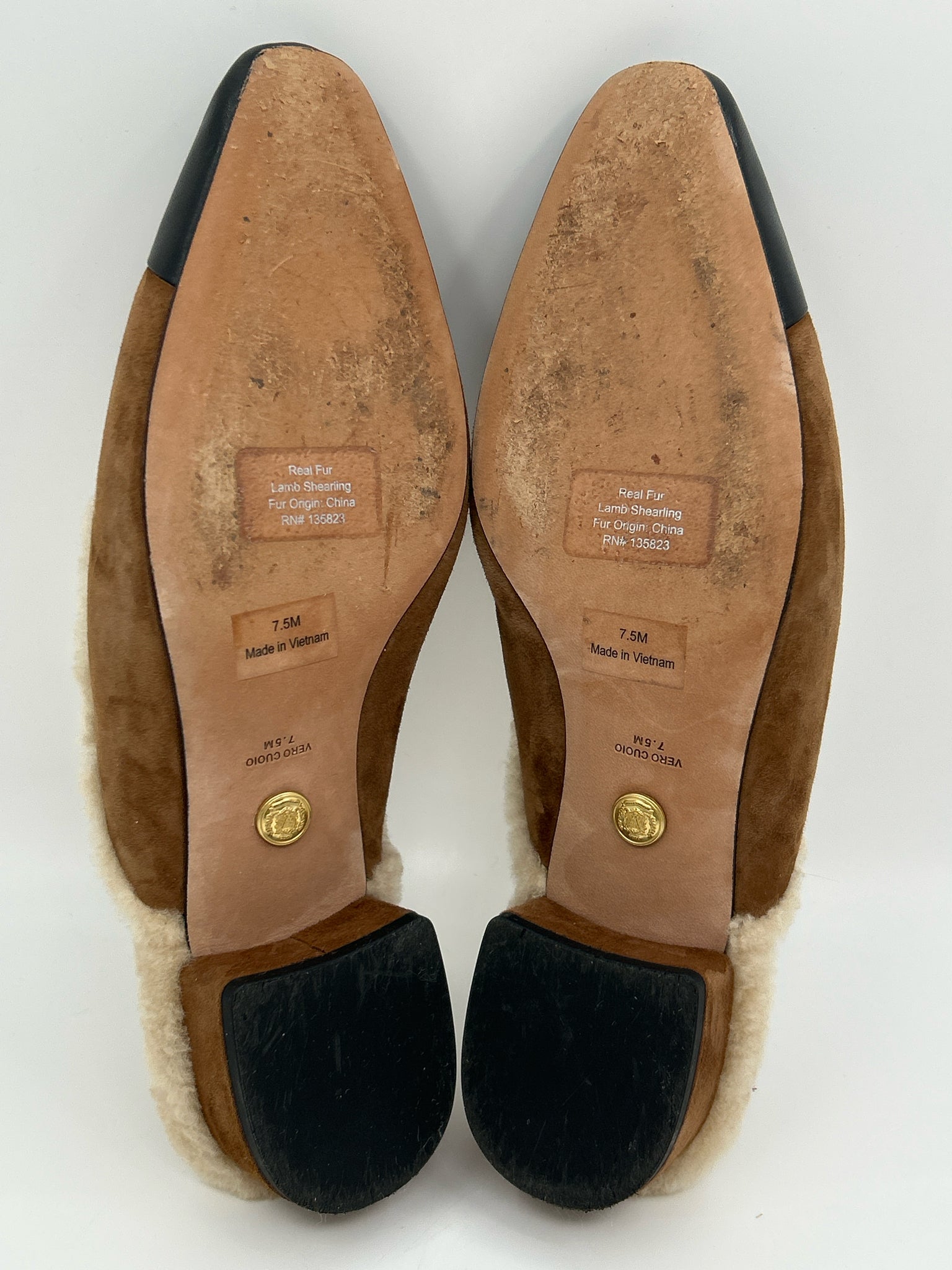 VERONICA BEARD Size 7.5M BROWN & BLACK Women Shoes