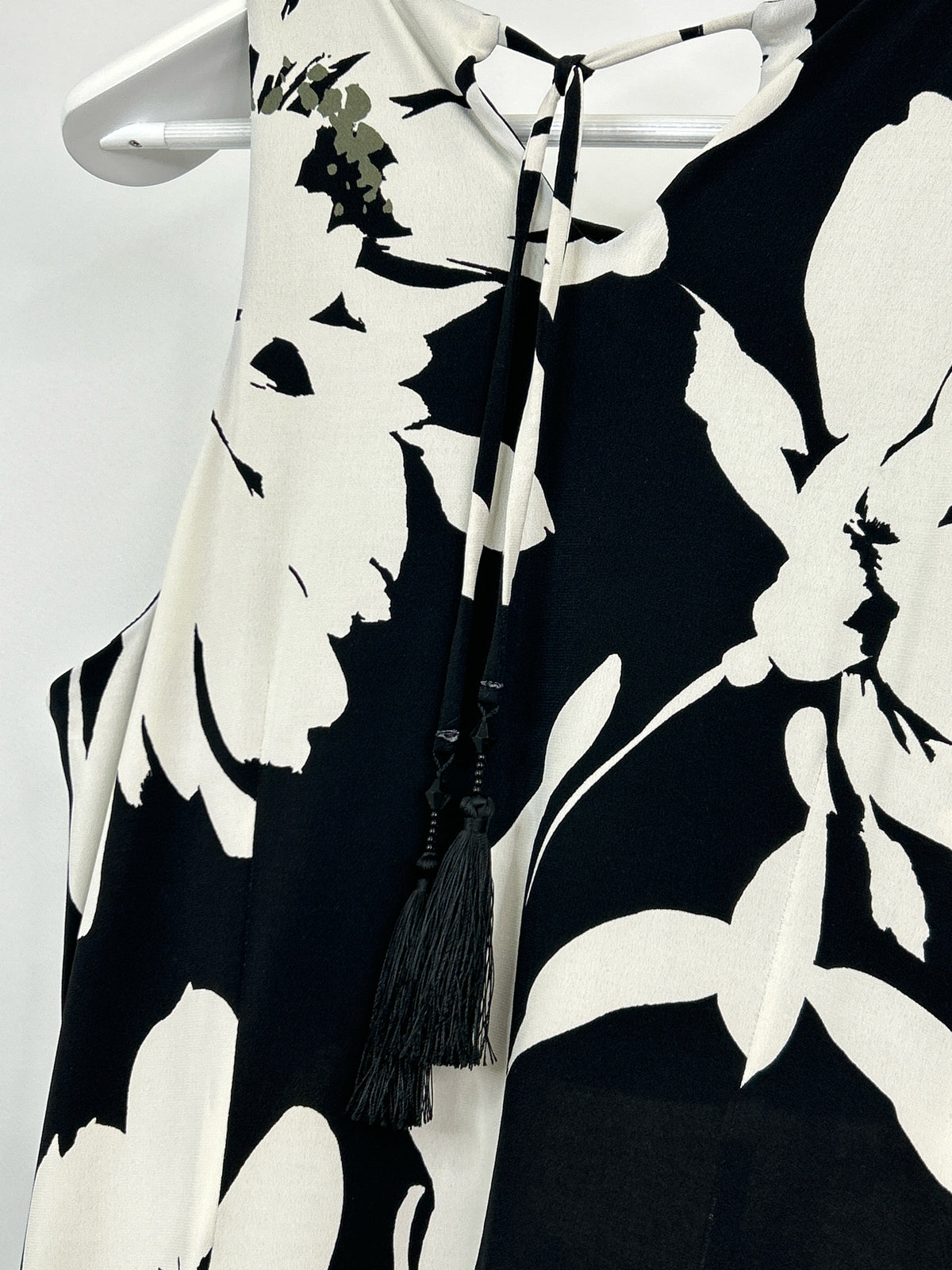 TOMMY BAHAMA Size M Black & White Women Dress