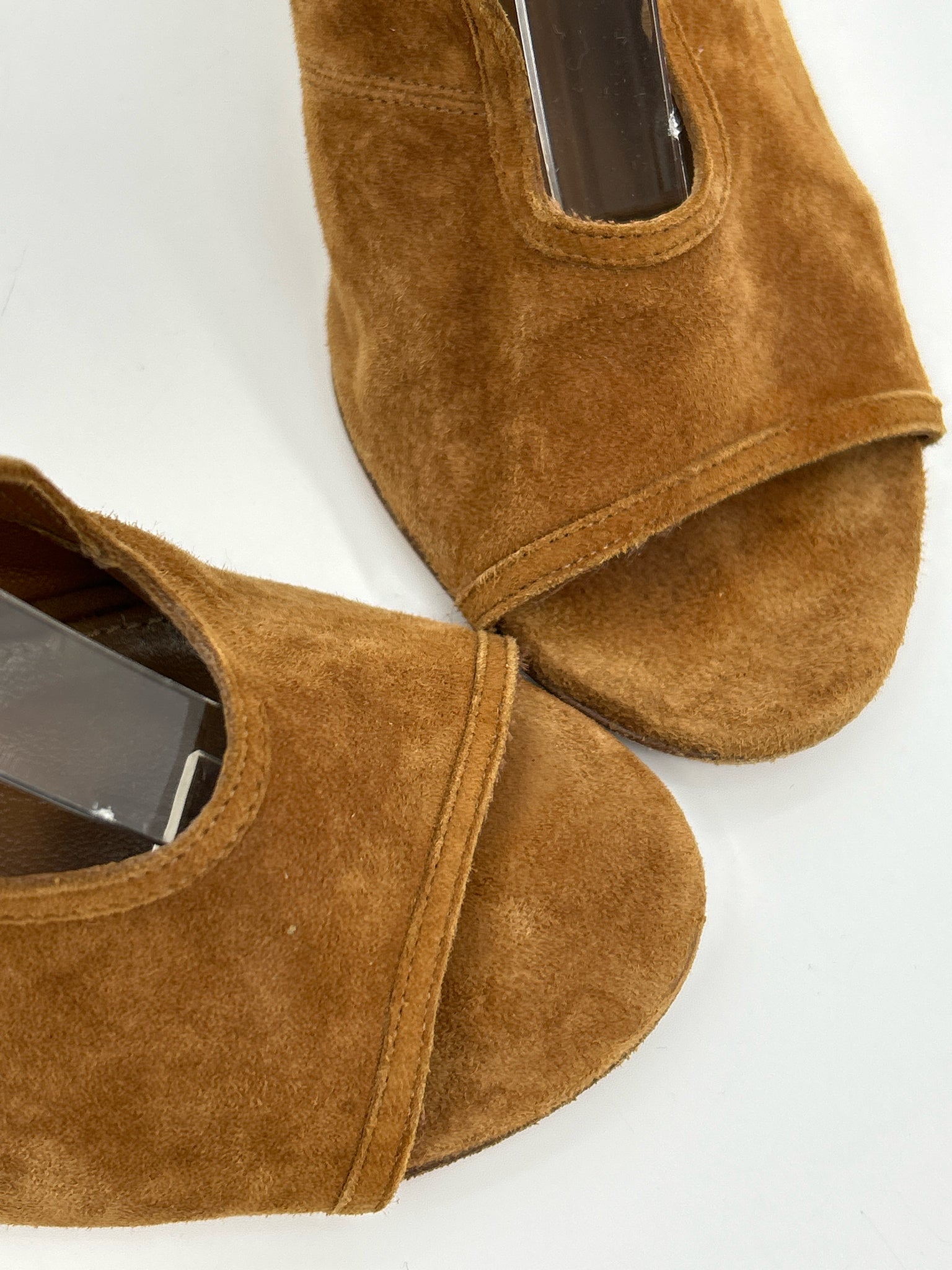 AQUAZURRA Size 37.5 Tan Women Sandal