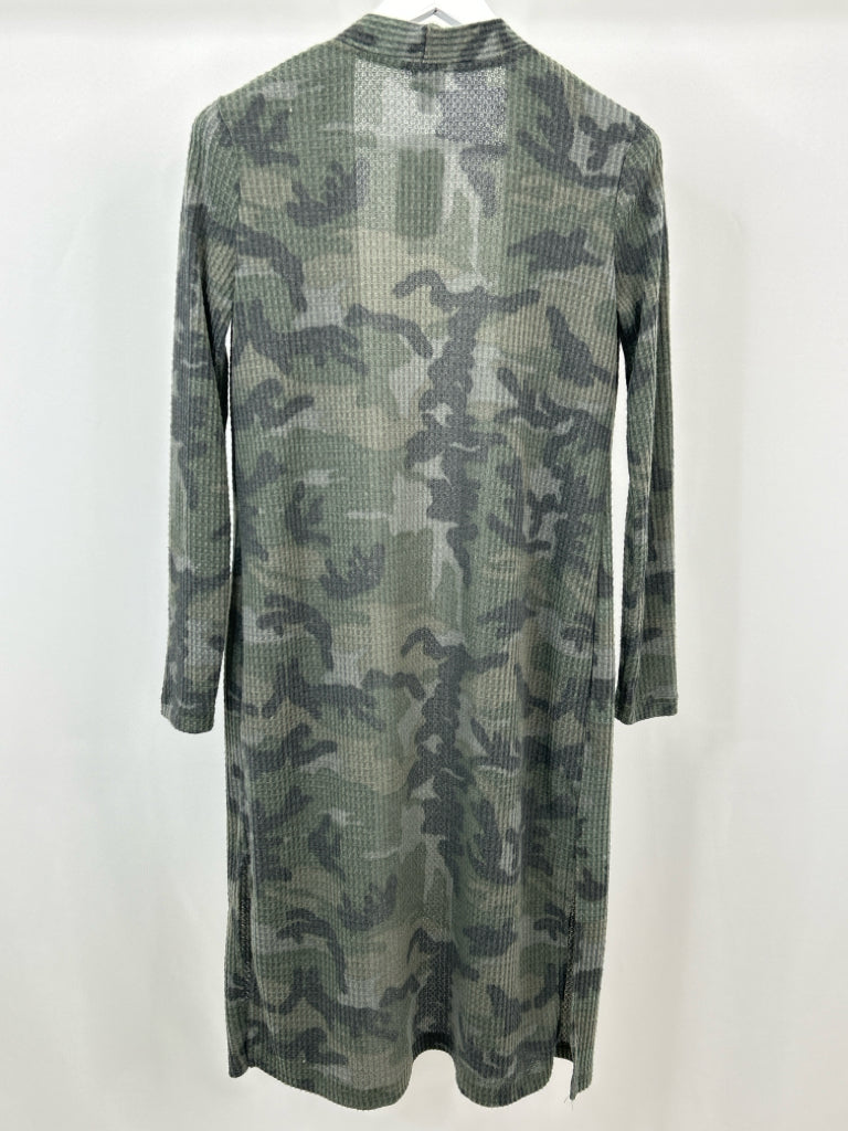 PEYTON JENSEN Women Size S CAMO Cardigan