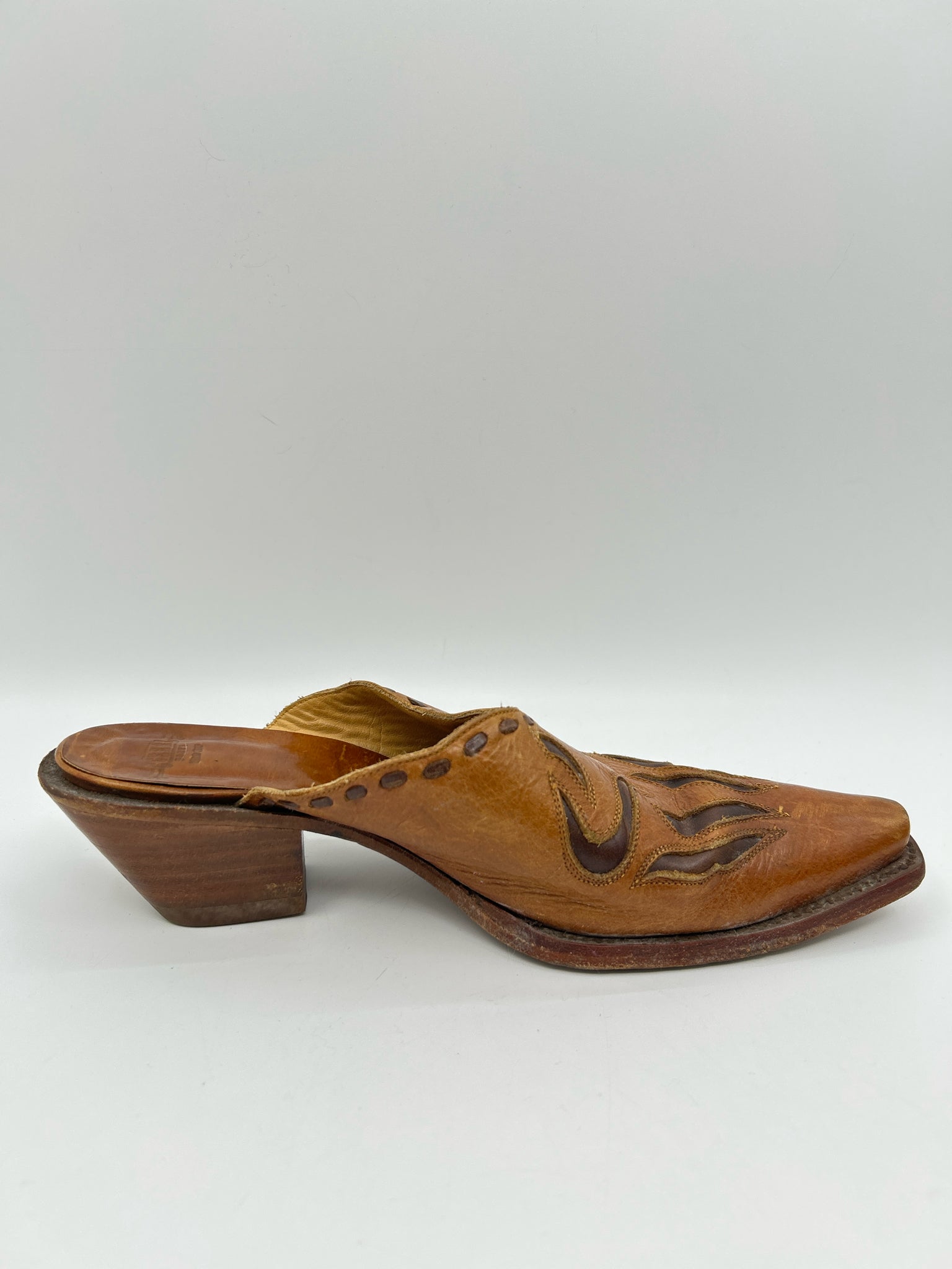 CORRAL Size 9M Tan Women Booties