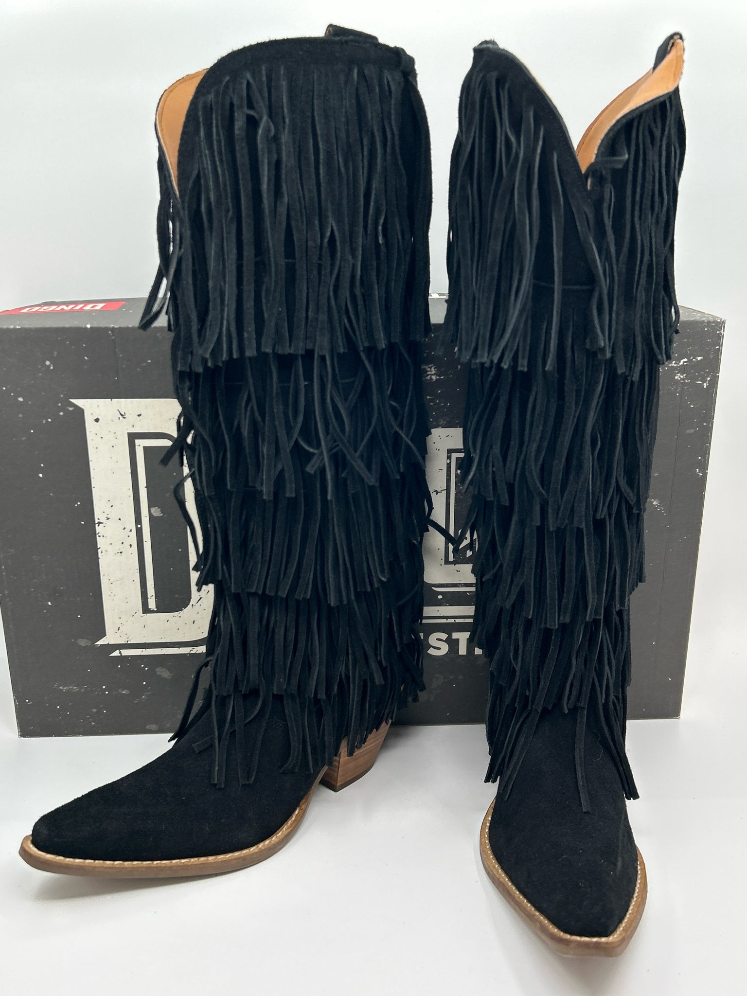 DINGO Size 8.5M Black Women Boots