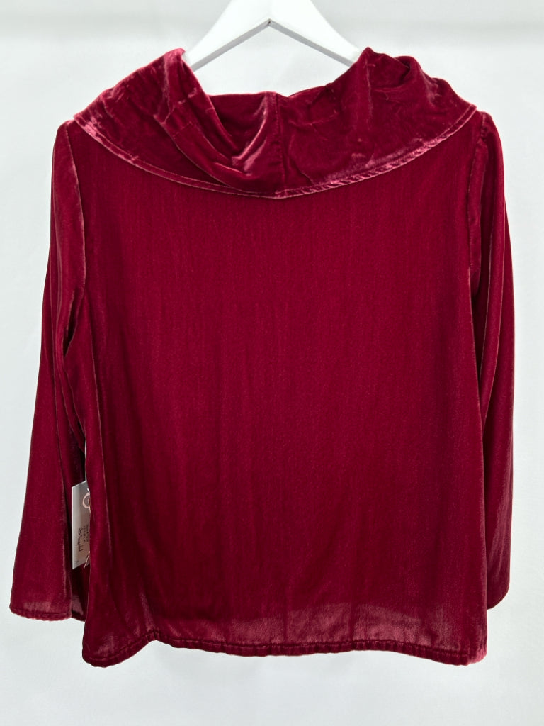 HABITAT Women Size S Cranberry Top