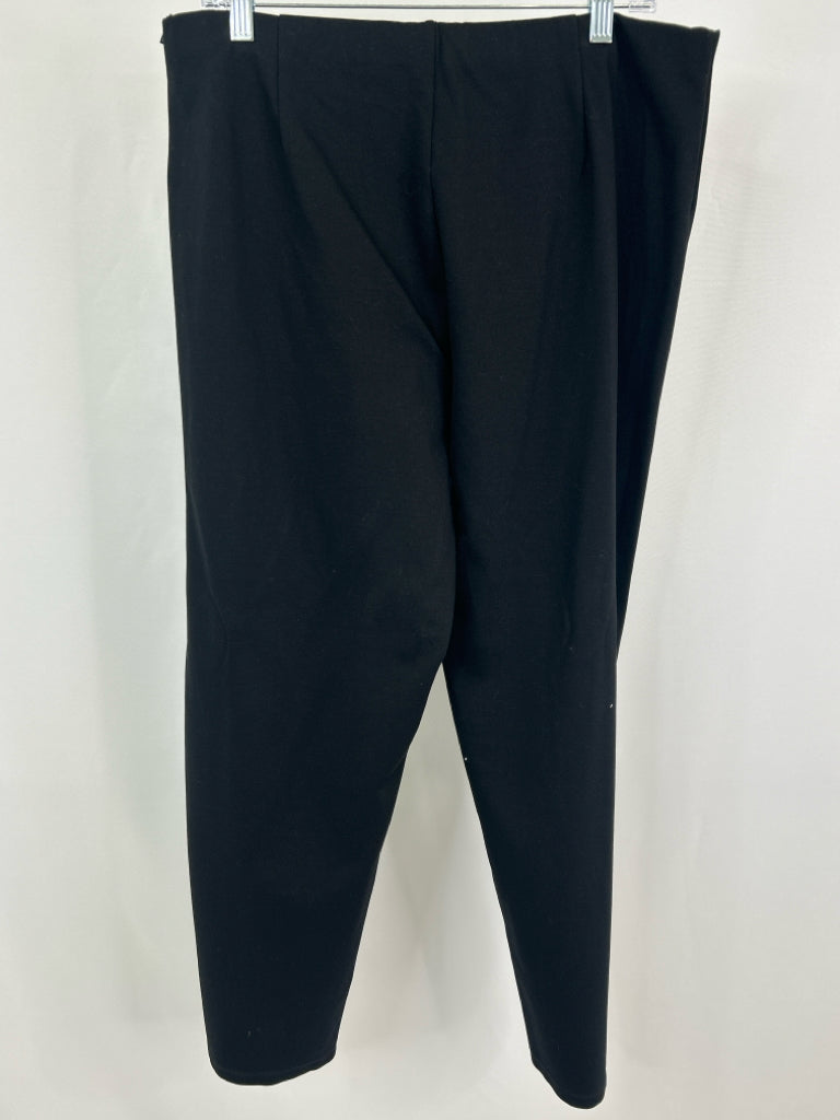 EILEEN FISHER Women Size L Black Pants