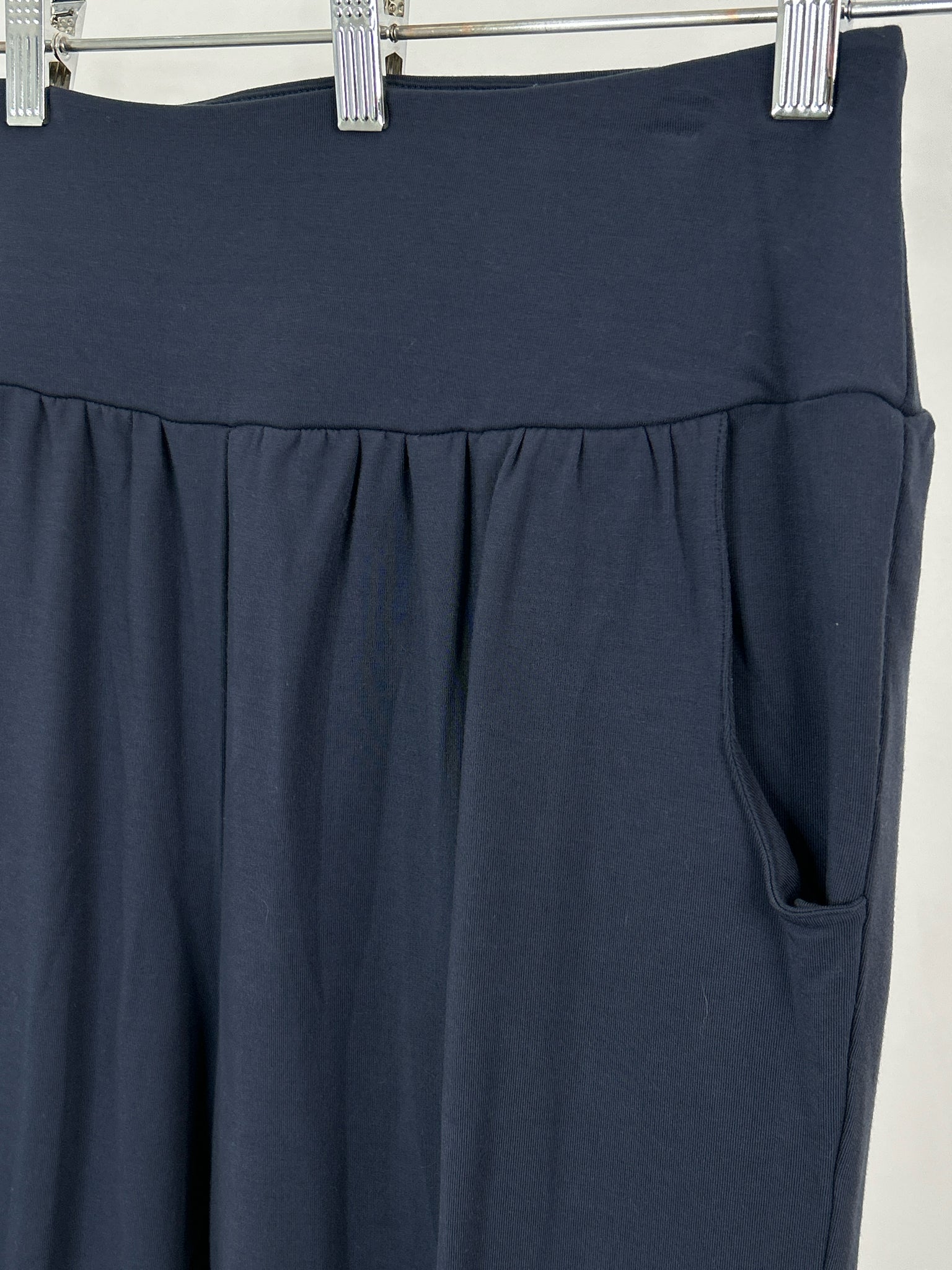 Garnet Hill Size L Navy Women Pants