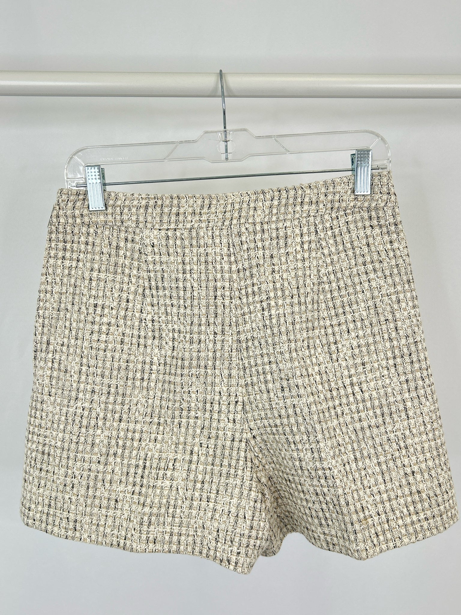 CLAUDIE  PIERLOT Size 38 Cream Print Women Shorts