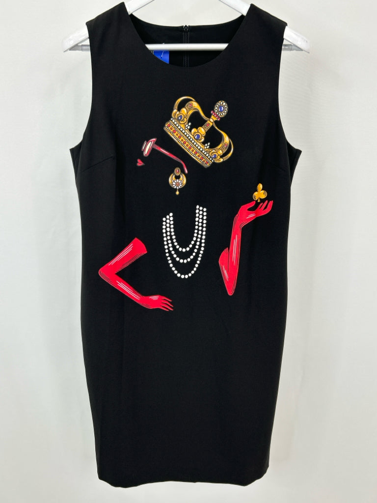 Boutique Moschino Women Size M Black Dress