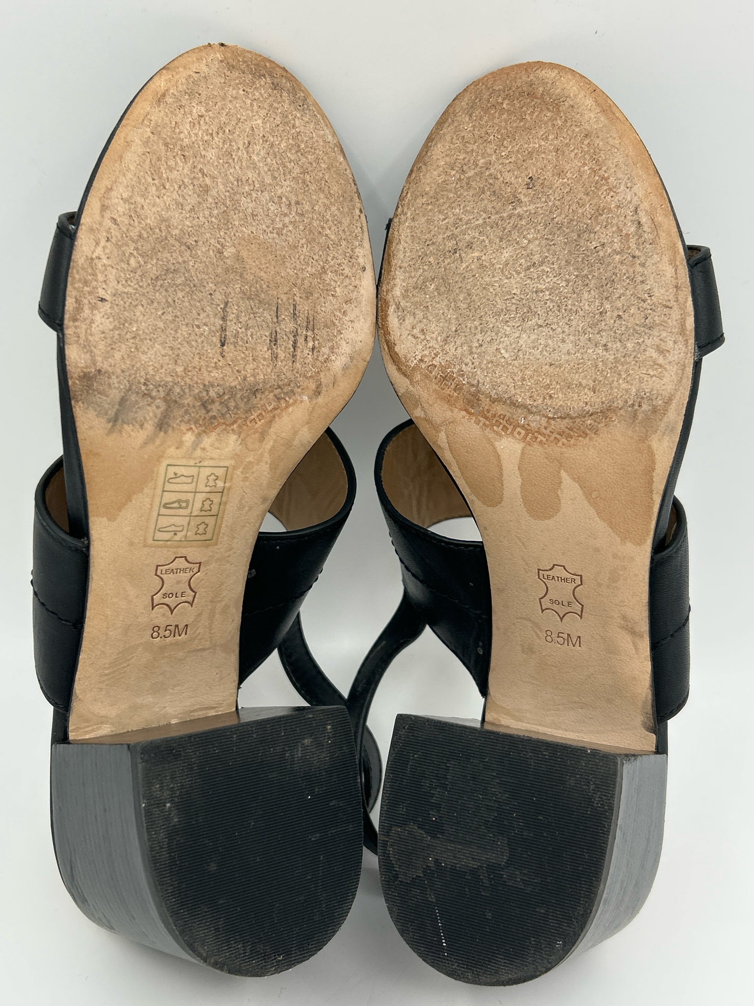 TORY BURCH Size 8.5M Black Women Sandal