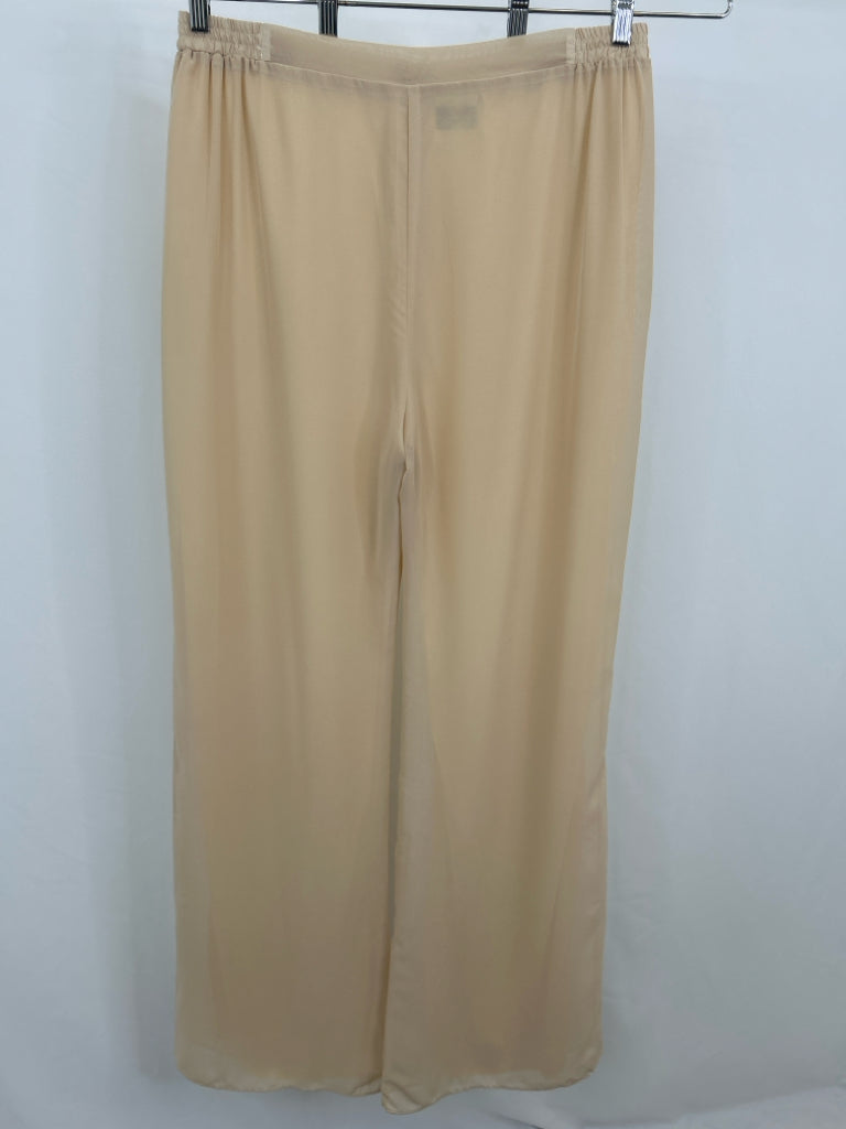 LT Lan Ting Bride Women Size XL Beige and Gold 3-Piece w/Pants NWT