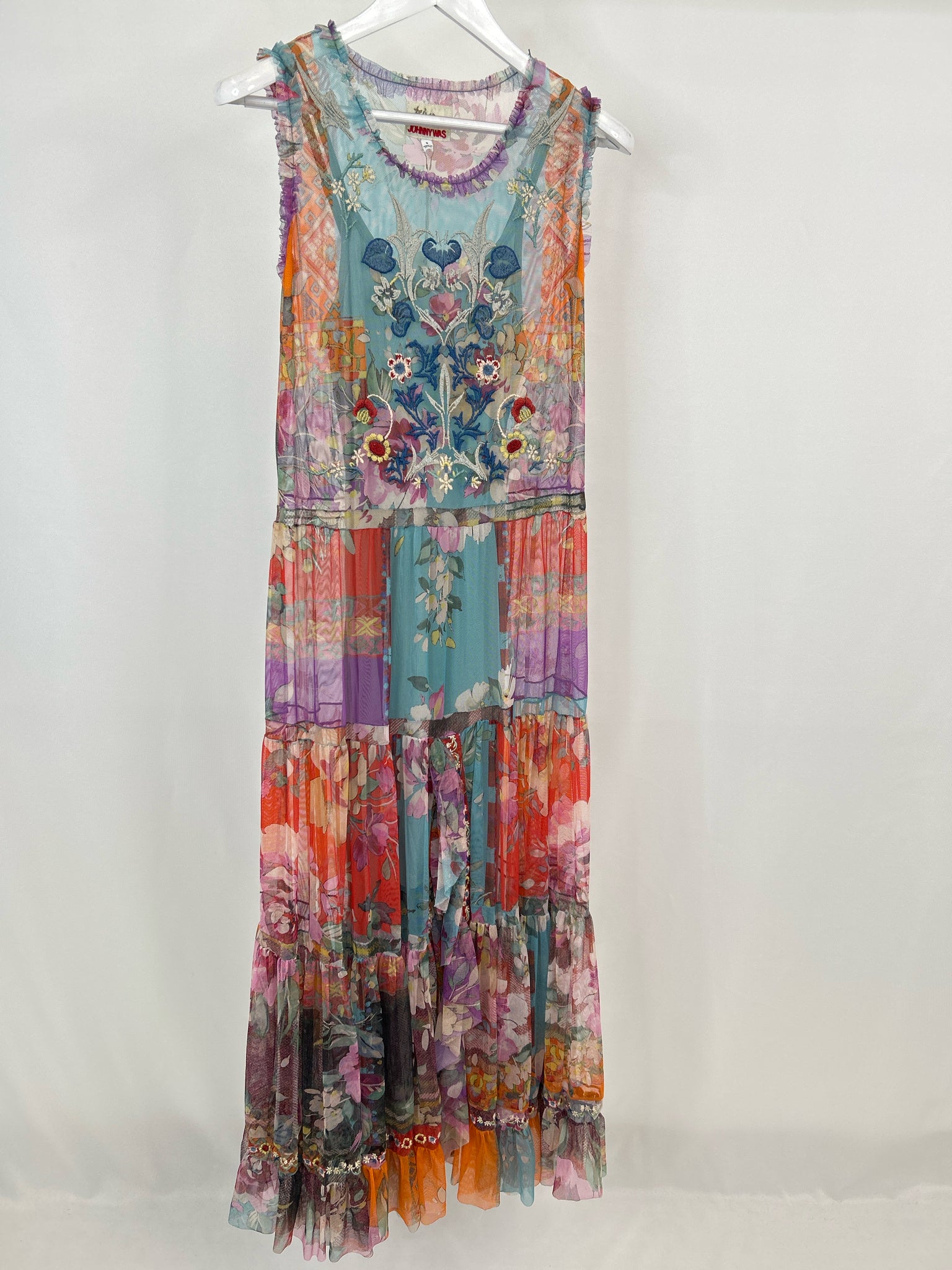 JOHNNY WAS Size S Multi-Color Women Dress