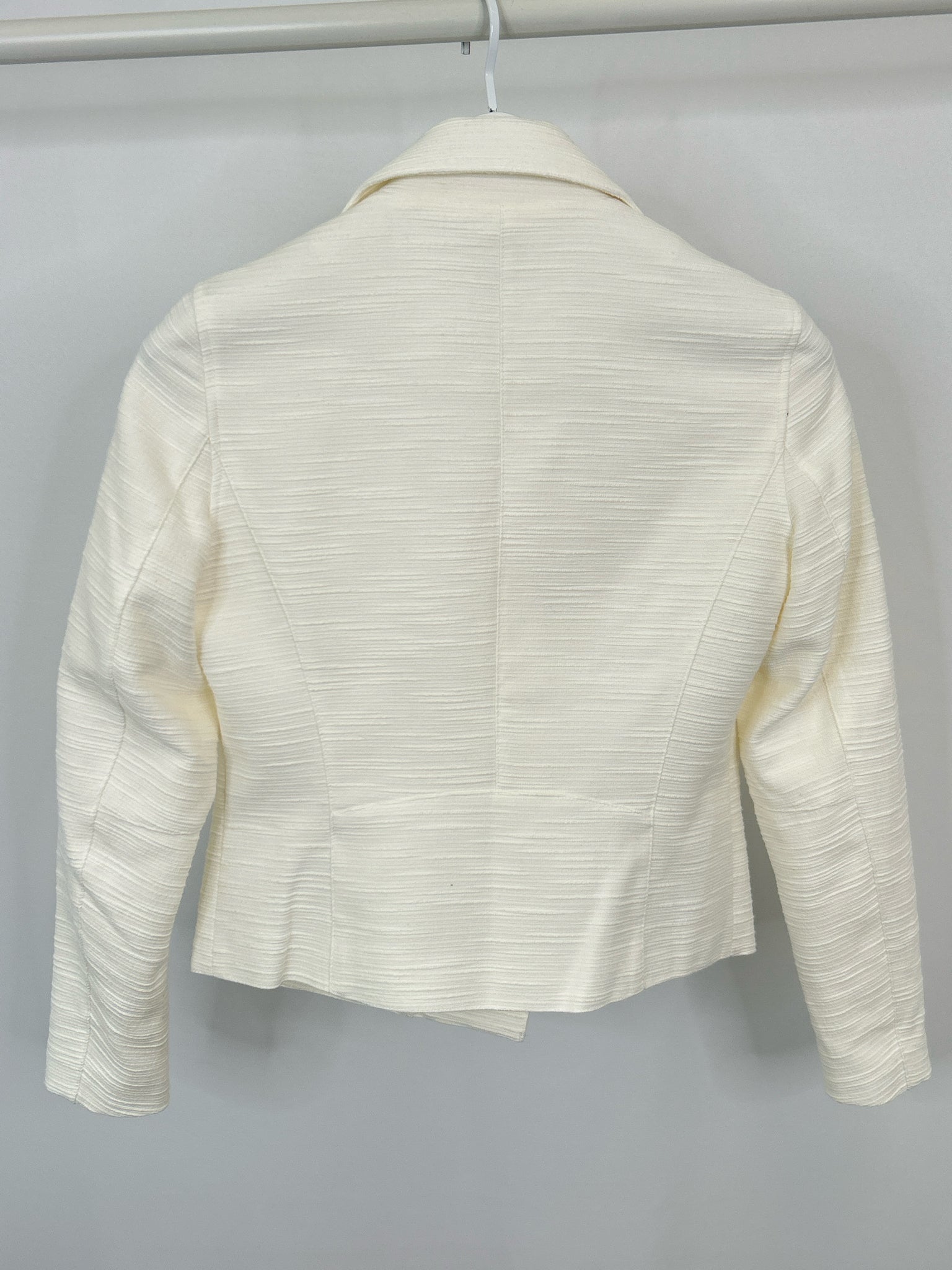 ANNE KLEIN Size XS Ivory Women Jacket