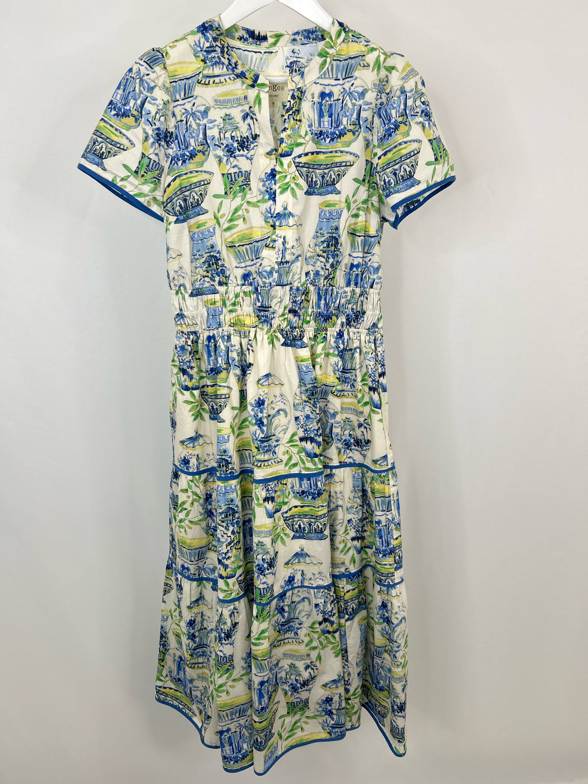 UMGEE Size S WHITE & BLUE Women Dress