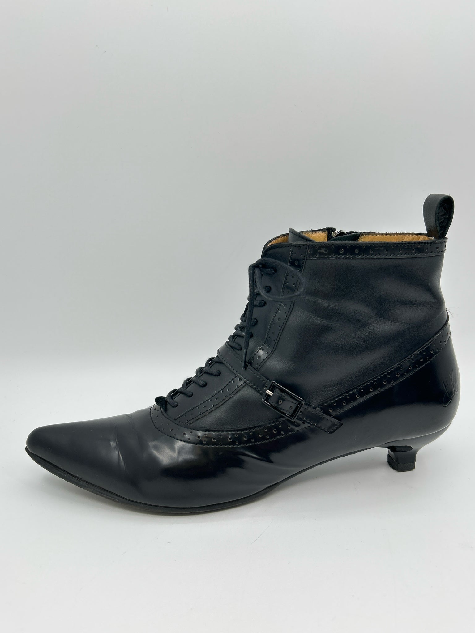 JOHN FLUEVOG Size 11 Black Women Booties