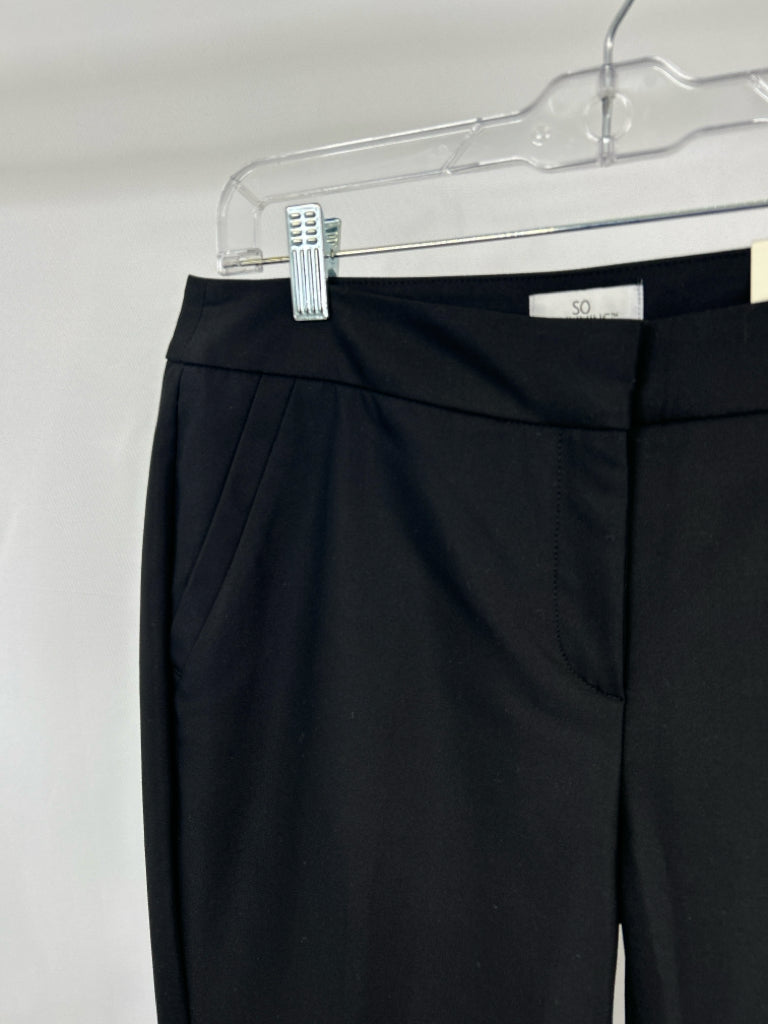 CHICO'S Size 4 Black Pants