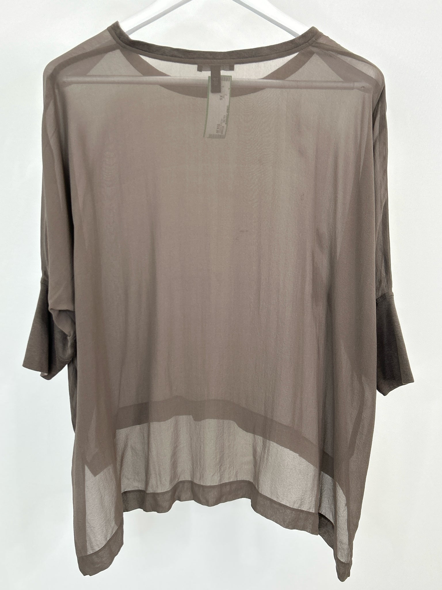 EILEEN FISHER Size XS Brown Women Top