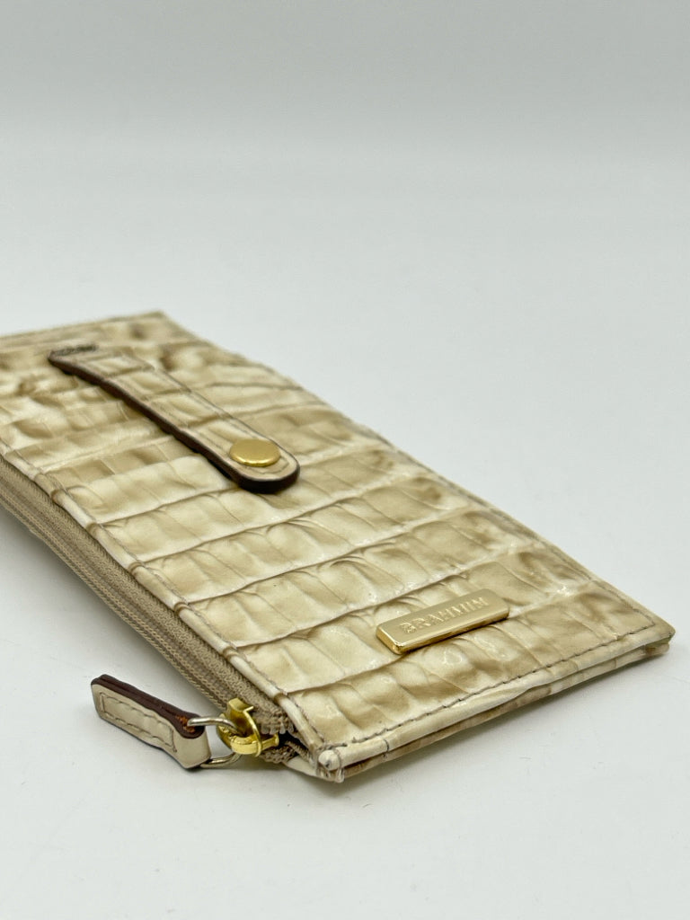 BRAHMIN Cream Wallet