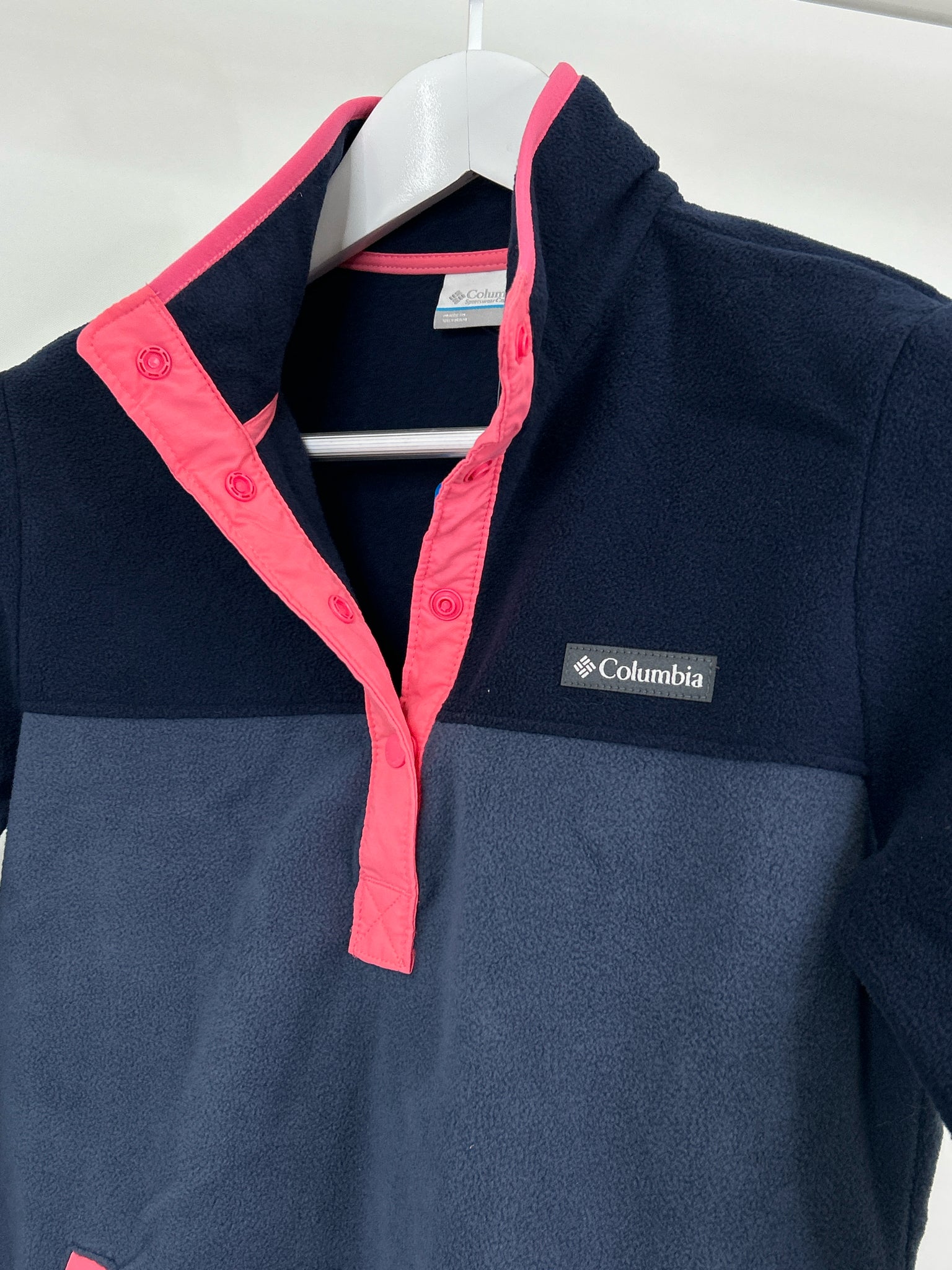 COLUMBIA Size XS BLUE AND PINK Women Pullover