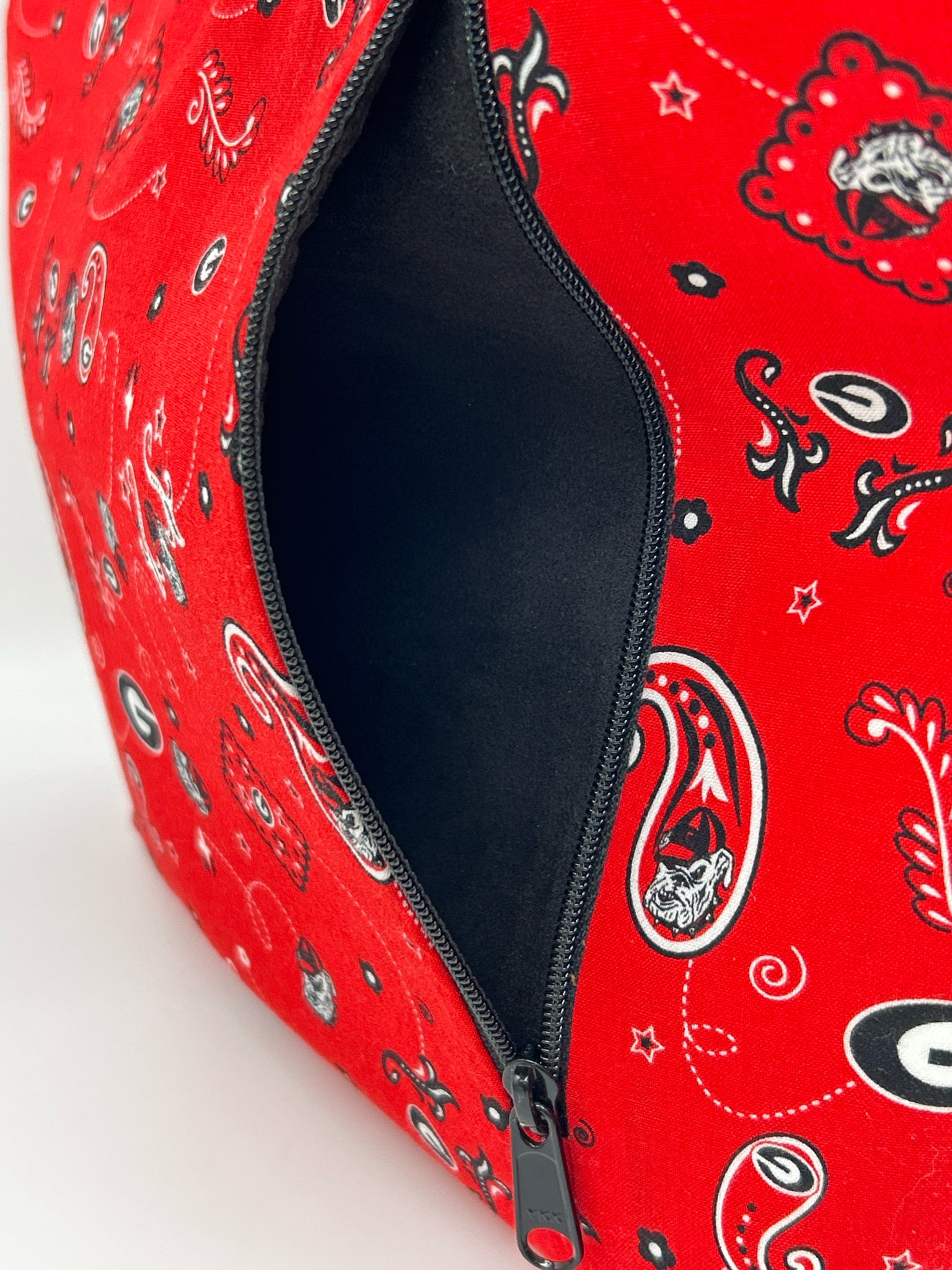 Maddy Moo Red and Black Women Purse