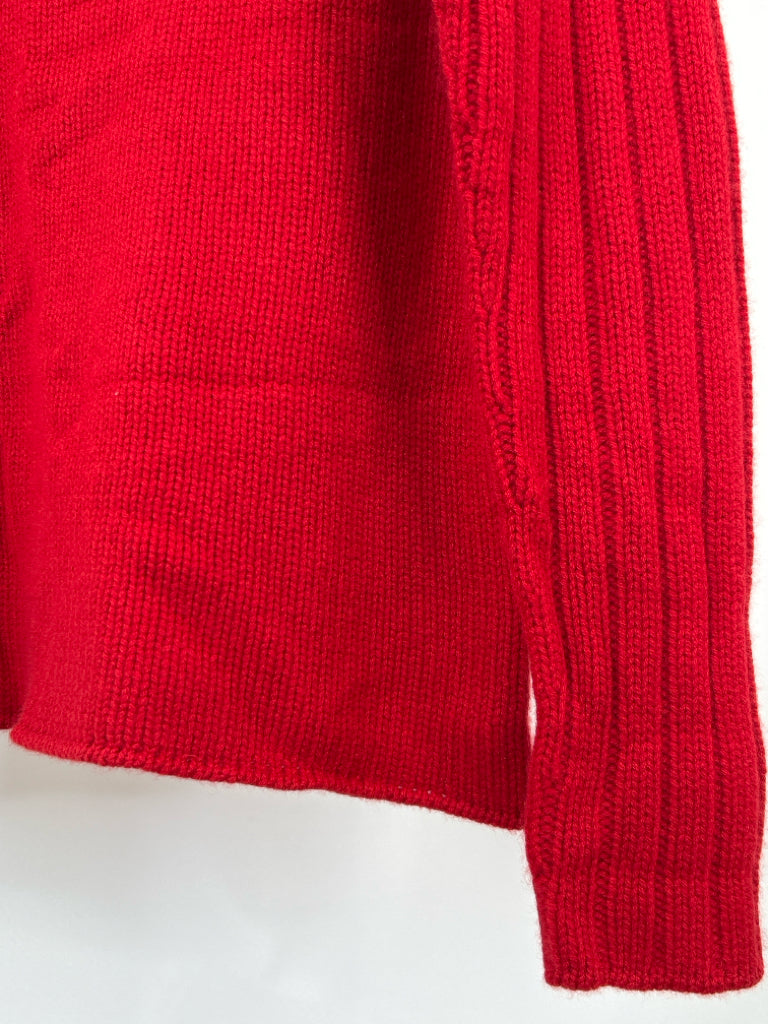 SAKS FIFTH AVENUE Women Size L Red Sweater