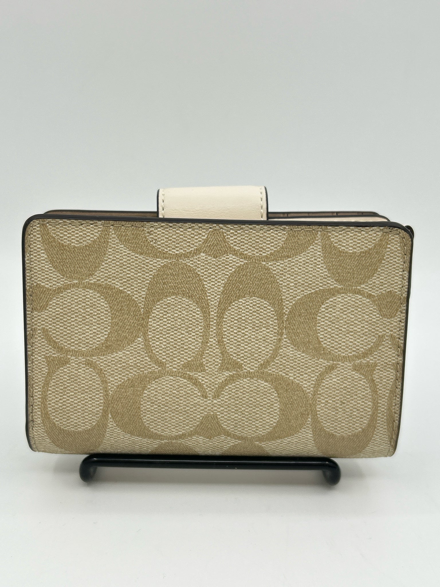 COACH Beige Print Women Wallet