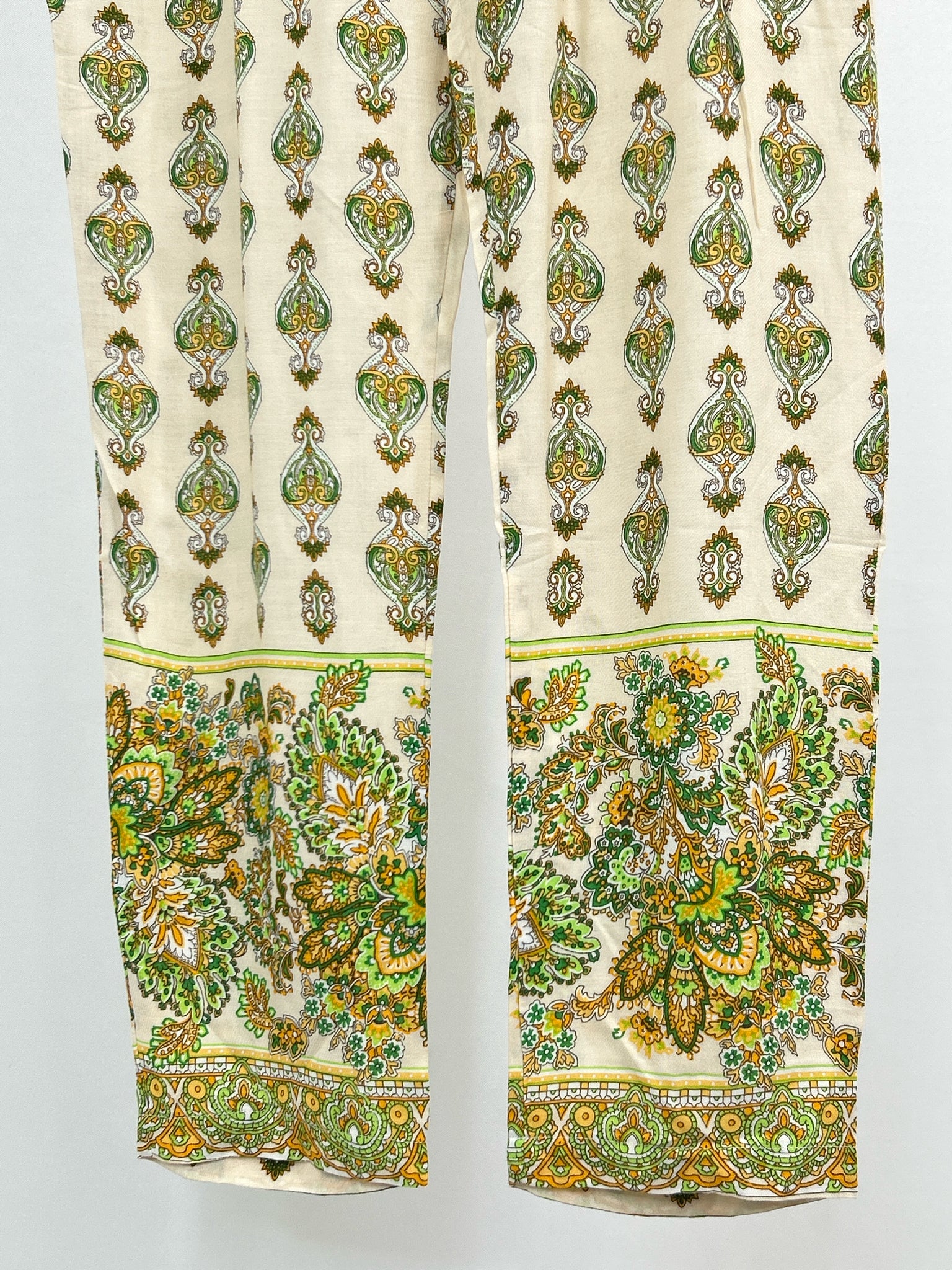 ARATTA SILENT JOURNEY Size S Beige Print Women Pants