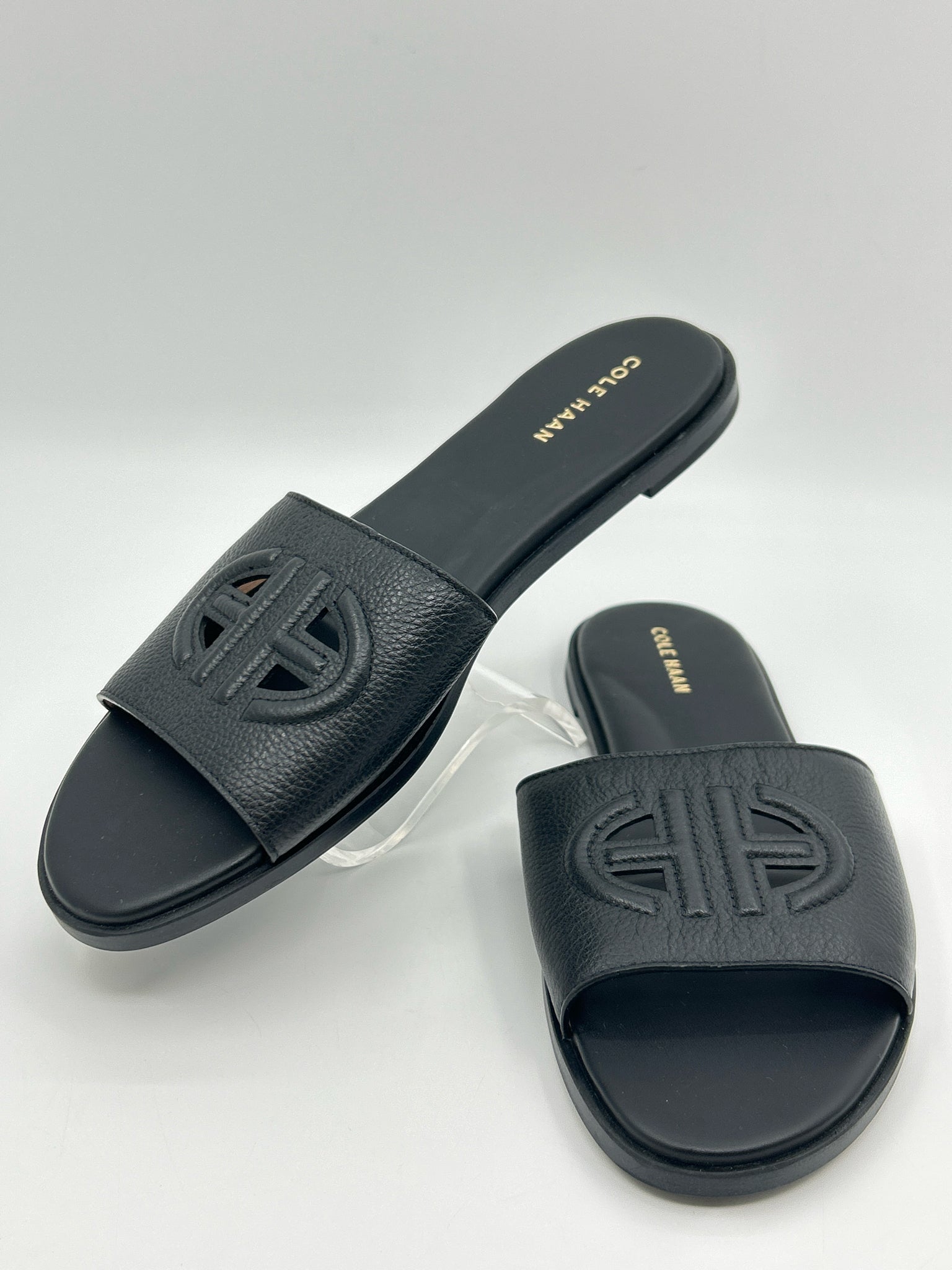COLE HAAN Size 10B Black Women Sandal