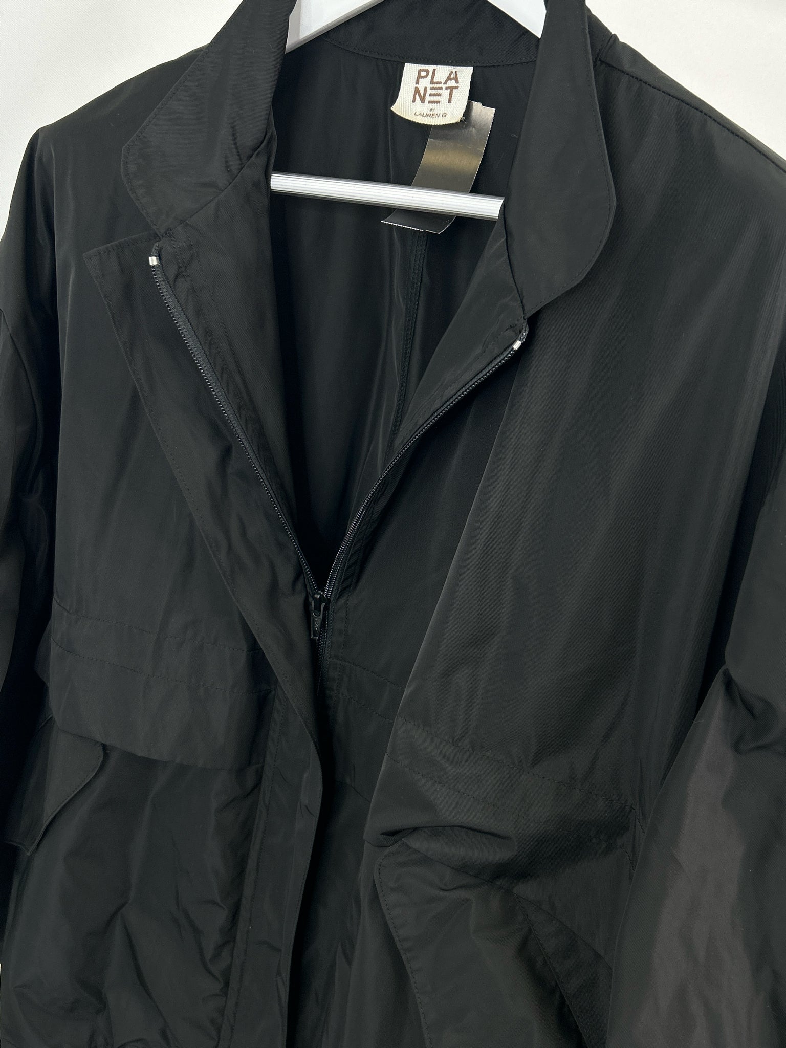 PLANET by Lauren G Size One Size Black Women Jacket