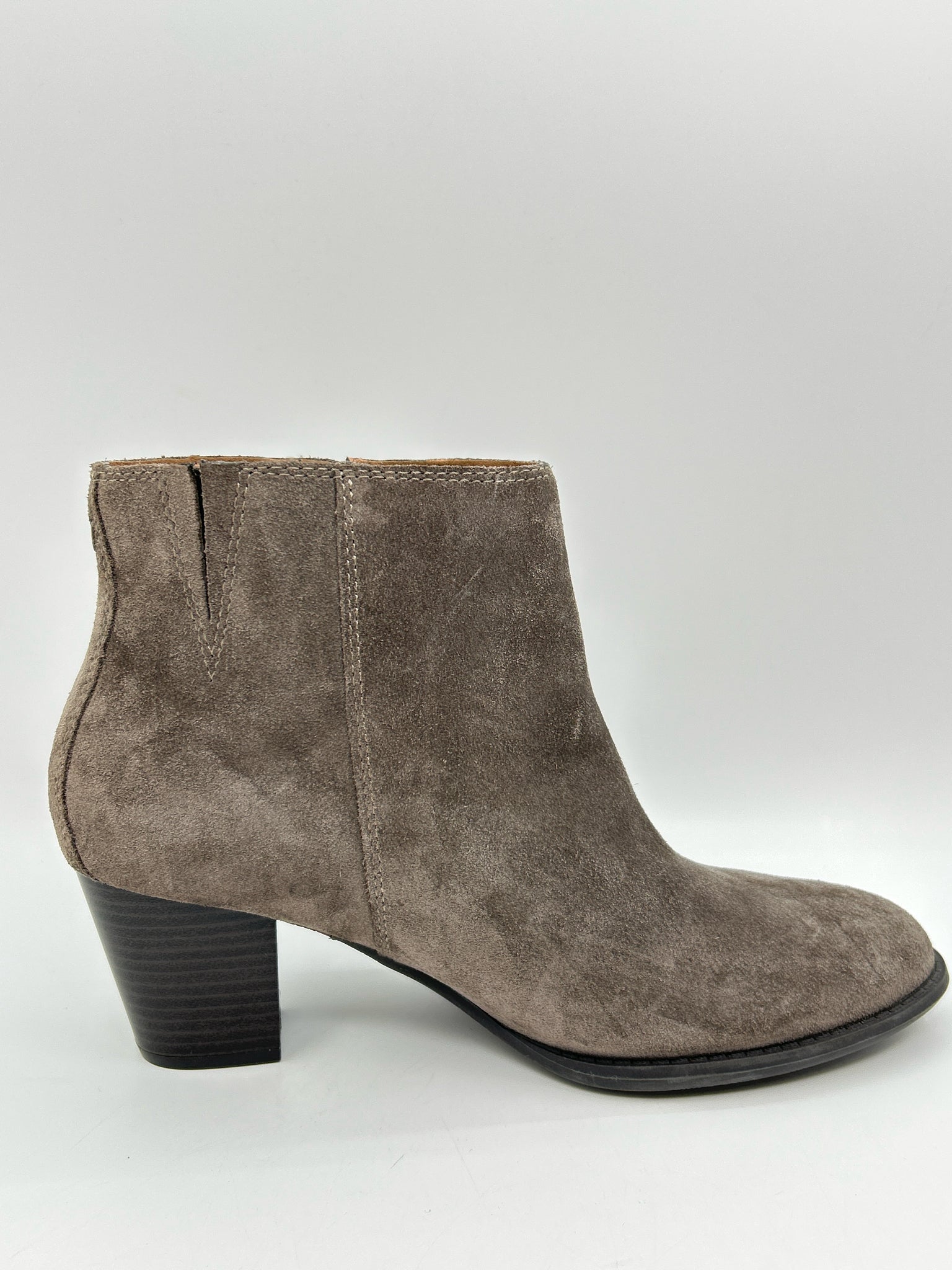 VIONIC Size 9 Grey Women Booties