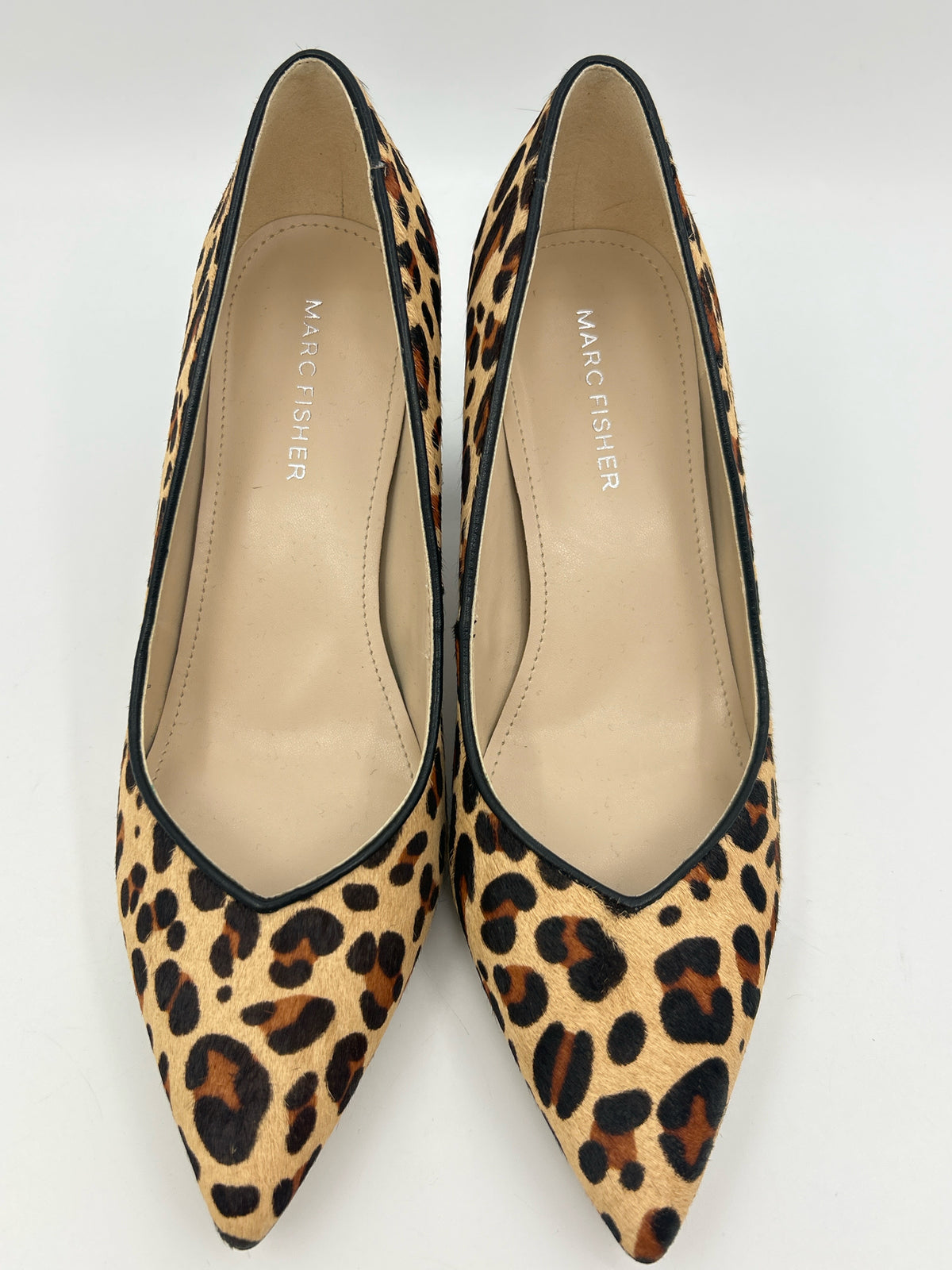 MARC FISHER Size 6.5M BEIGE AND BROWN Women Pumps