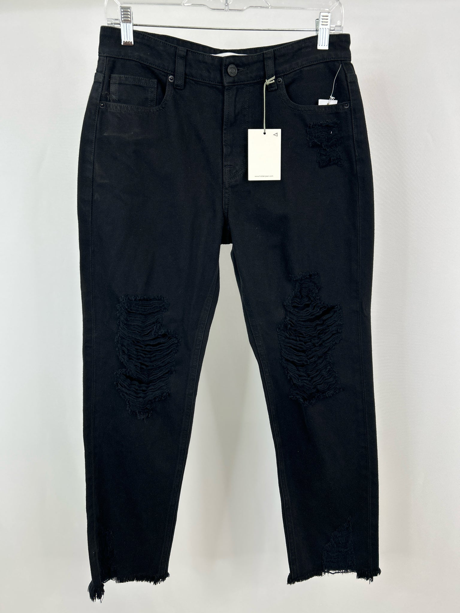 Hidden Size 26/2 Black Denim Women Jeans NWT