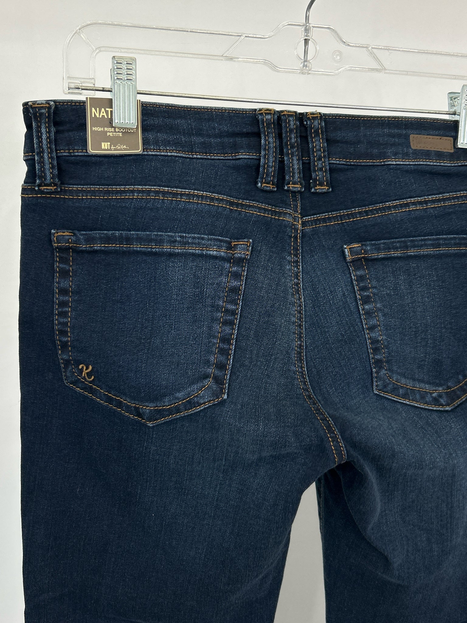 KUT FROM THE KLOTH Size 6S BLUE DENIM Women jeans