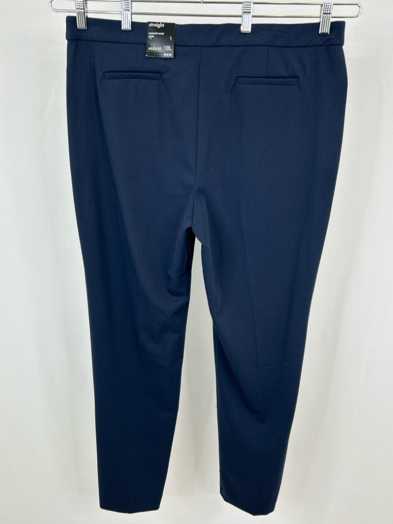 ALFANI NWT Women Size 18L Navy Pants