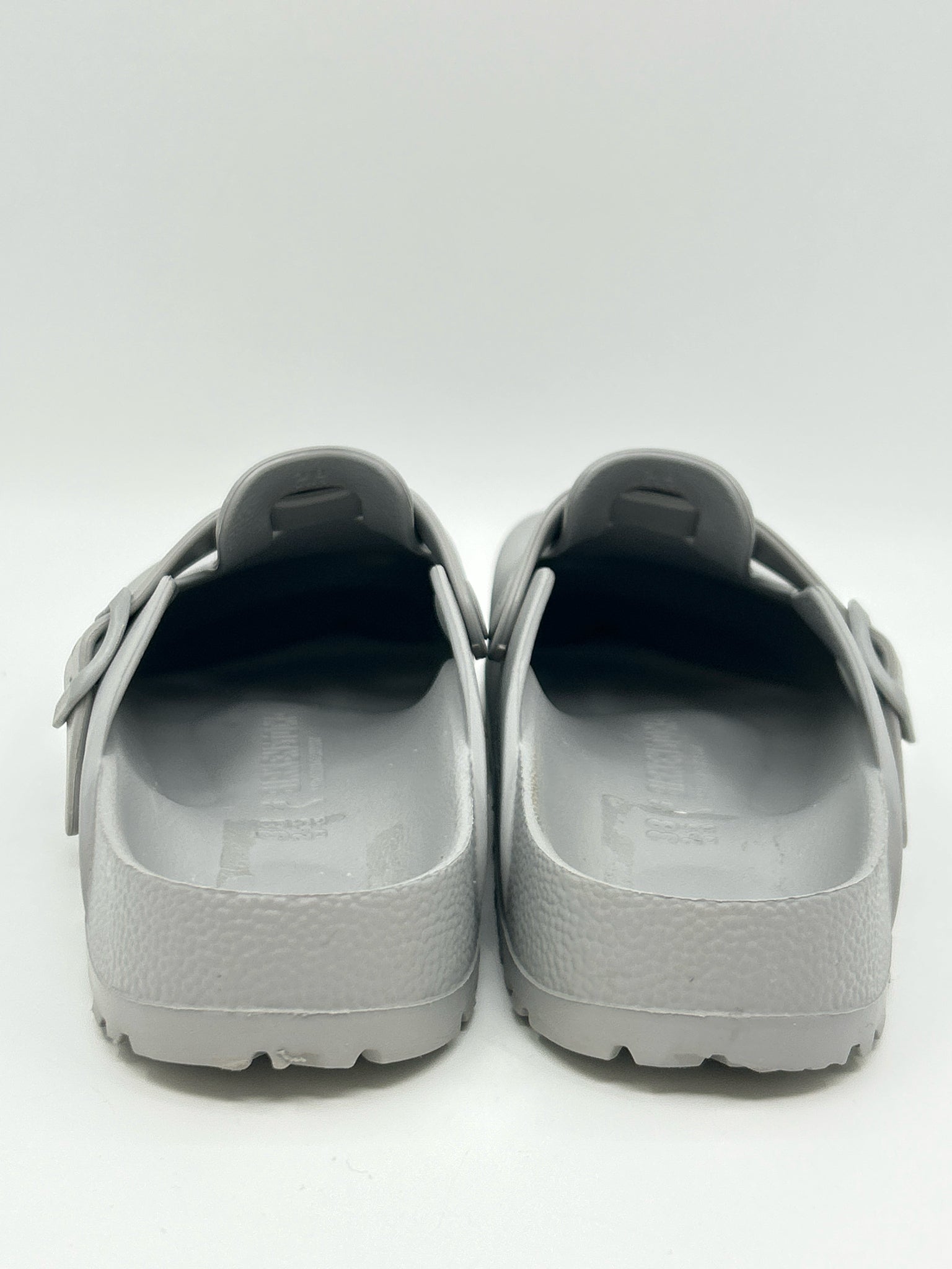 BIRKENSTOCK Size 38 Grey Women Sandal