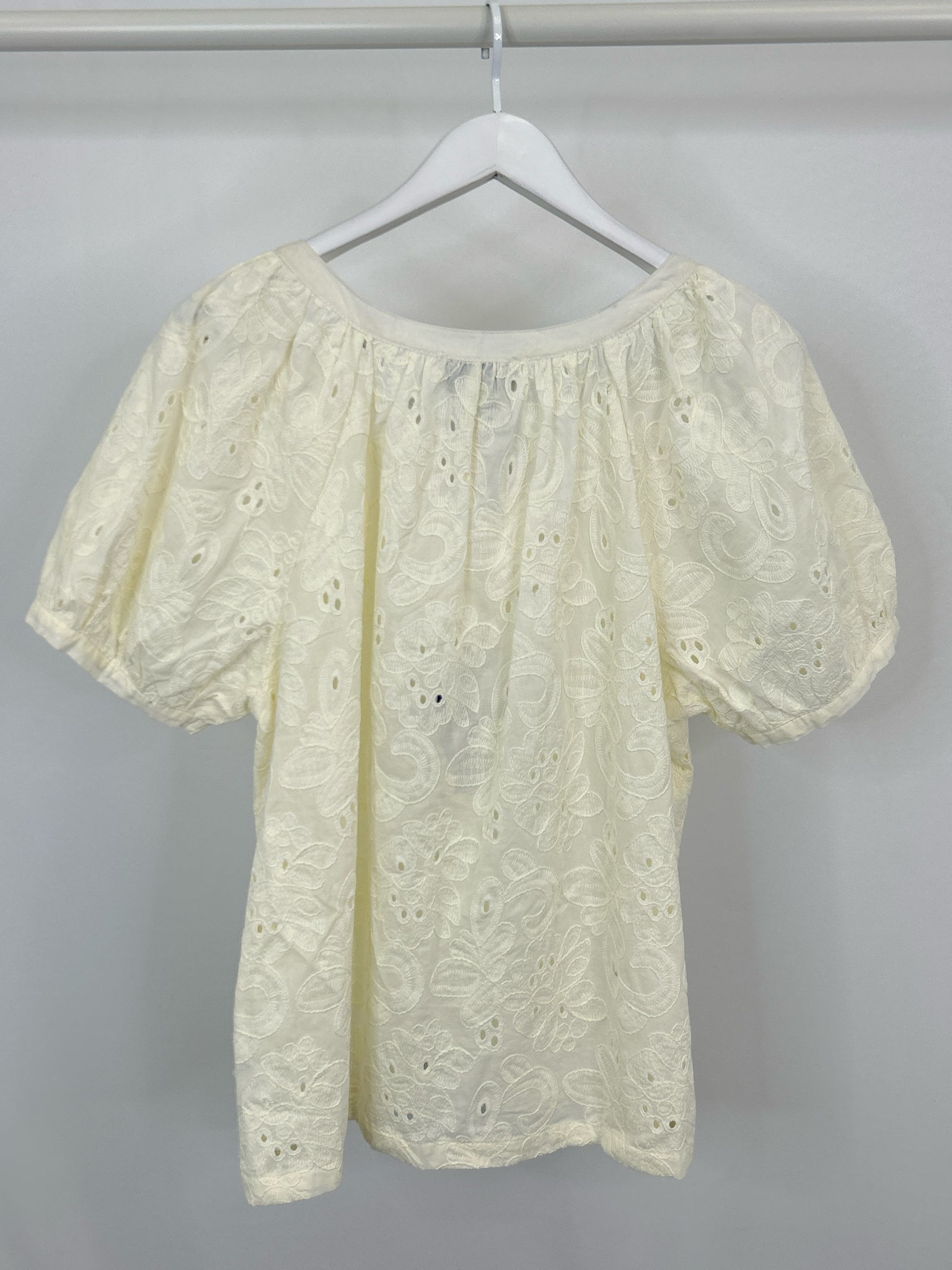 calypso st barth Size L Cream Women Blouse