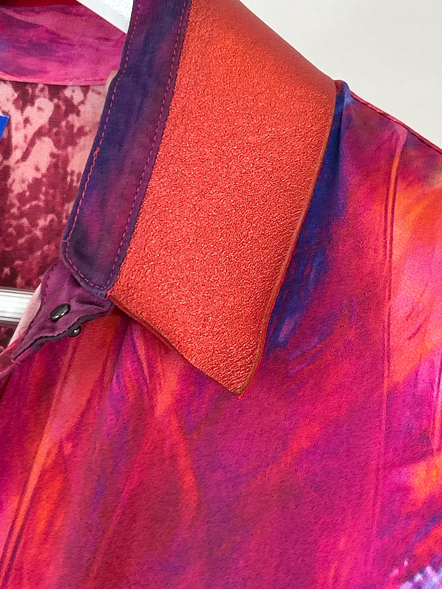 ELIE TAHARI Size M Fuschia and Orange Women's Dress