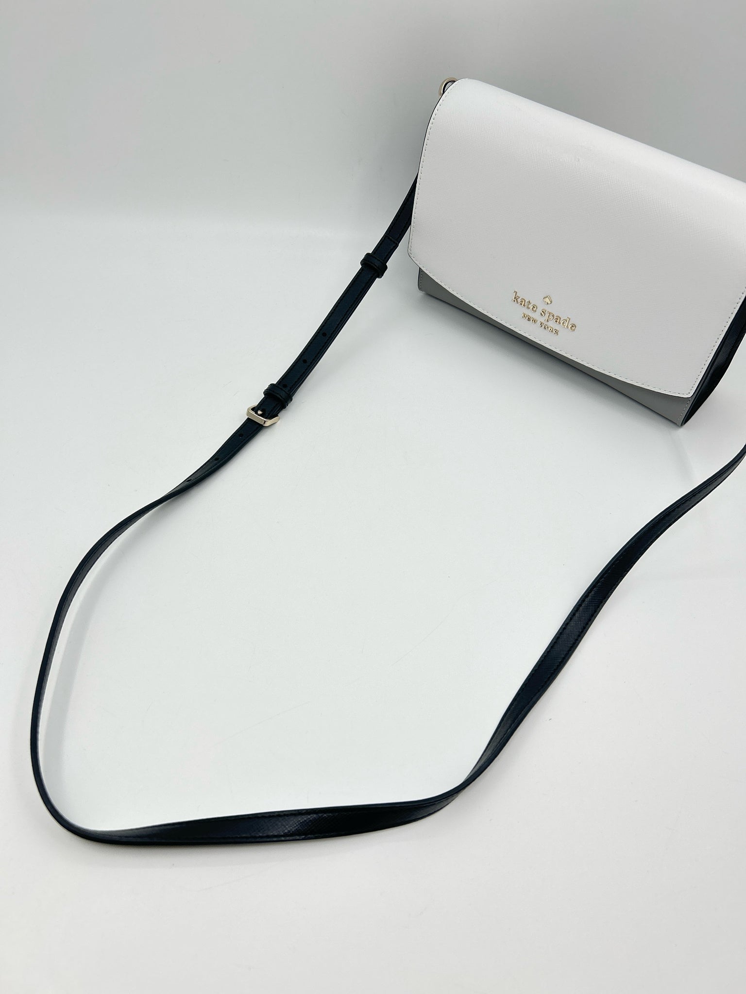KATE SPADE WHITE AND GRAY Women Purse