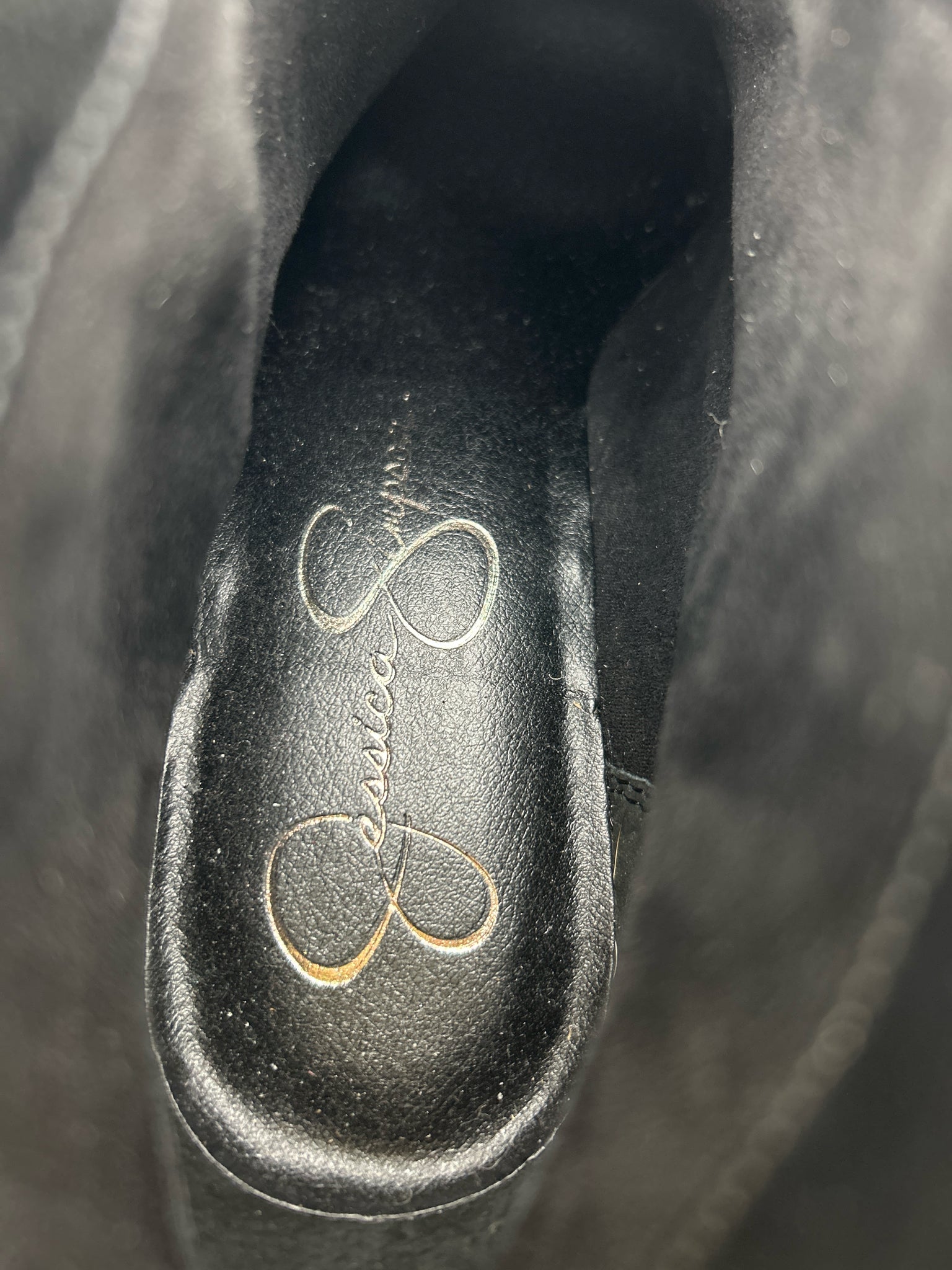 JESSICA SIMPSON NWOB Size 7M Black Women Booties