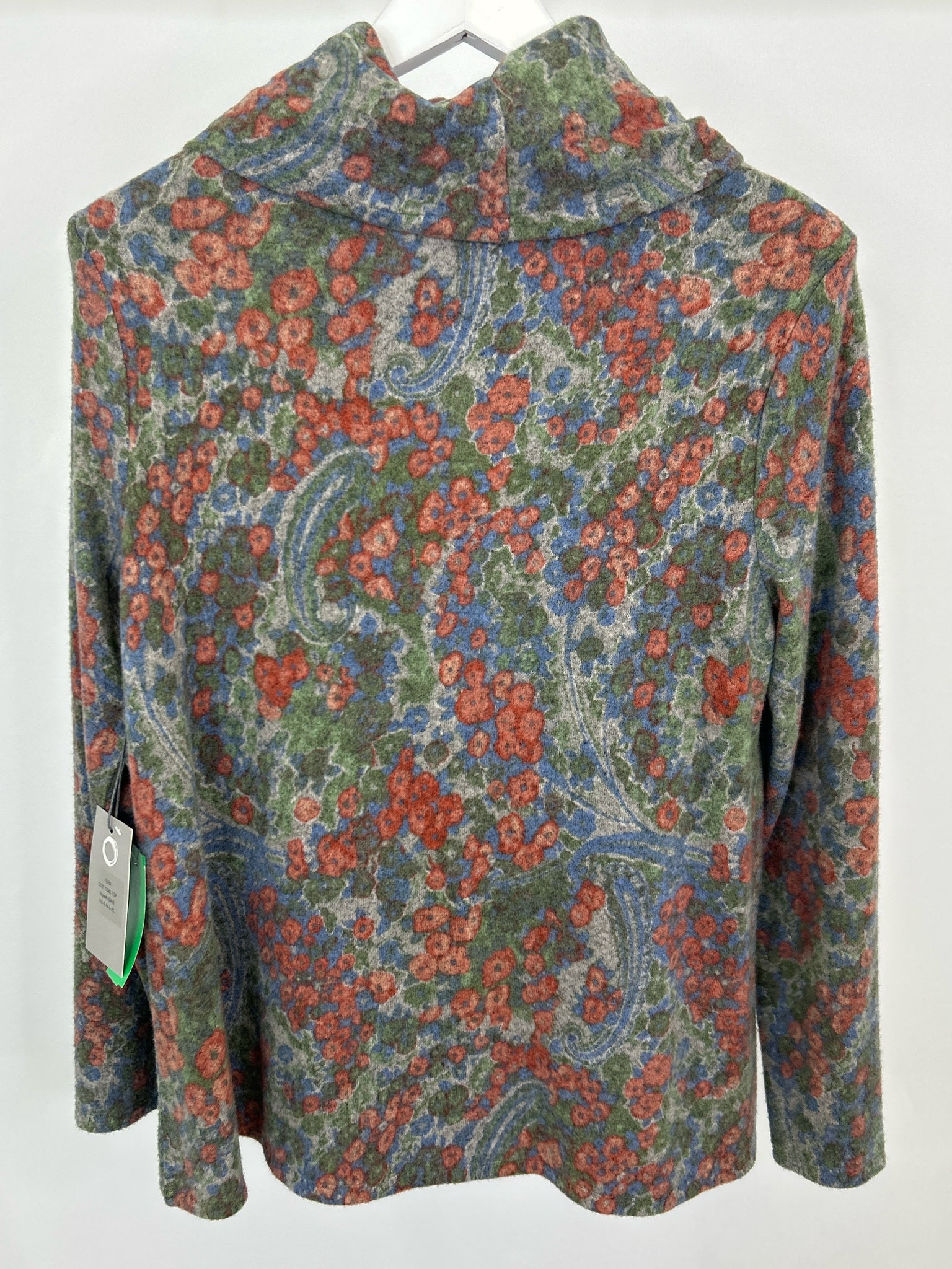 HABITAT Size S orange and blue Women Top