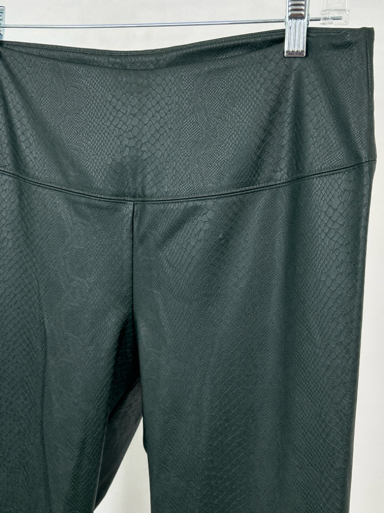 White House Black Market Women Size 14 Forest Green Legging NWT