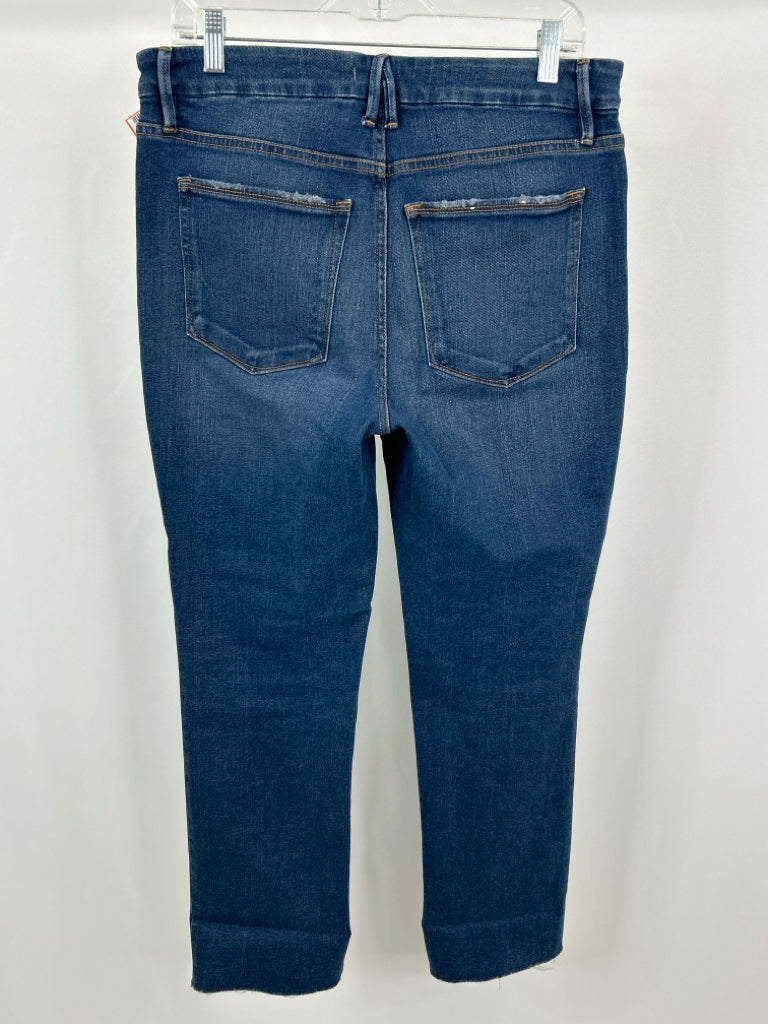 GOOD AMERICAN Women Size 10/30 BLUE DENIM jeans