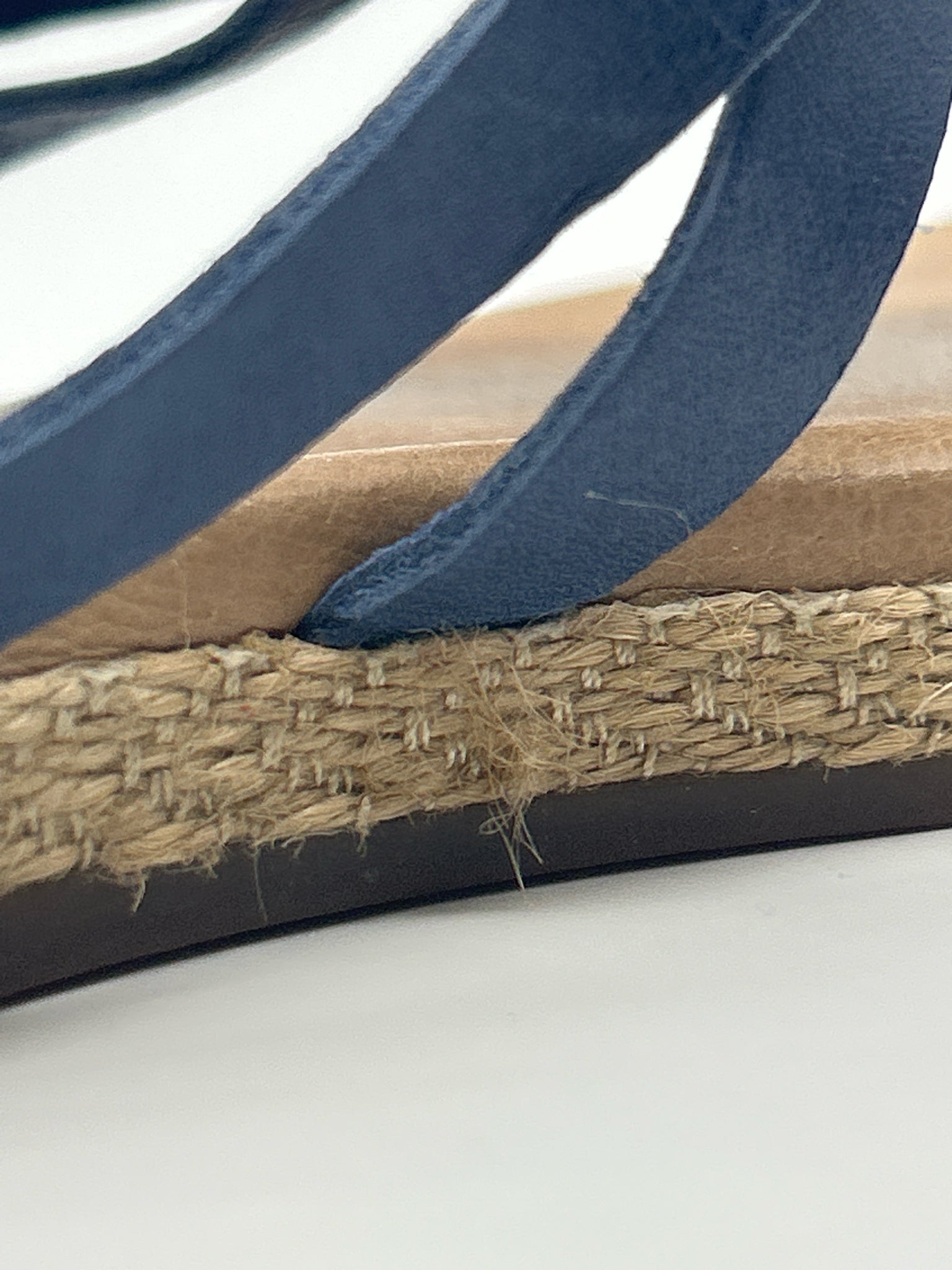 UGG Size 9 BLUE & BROWN Women Sandal
