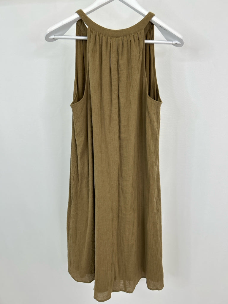 Garnett Hill Size M OLIVE GREEN Women's Dress
