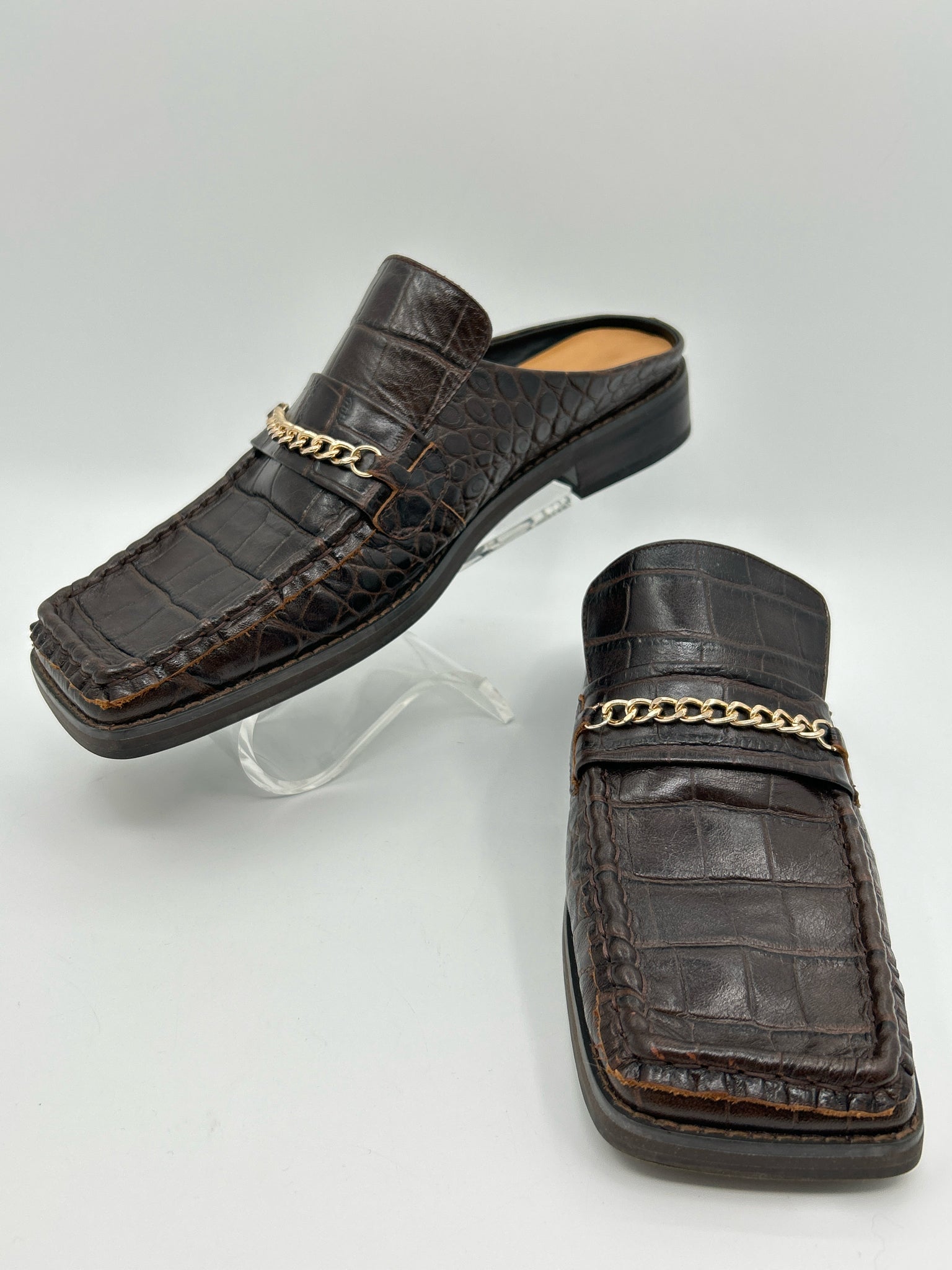 OUBIMAN Size 9/10 Brown Women Flats